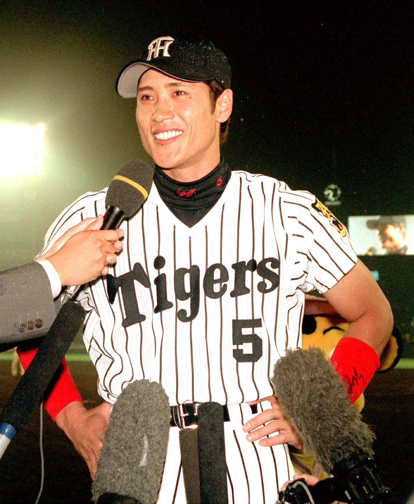 新庄 剛志【阪神現役時】下敷き 新庄 剛志【阪神現役時】下敷き 日本ハム監督新庄剛志阪神時代の