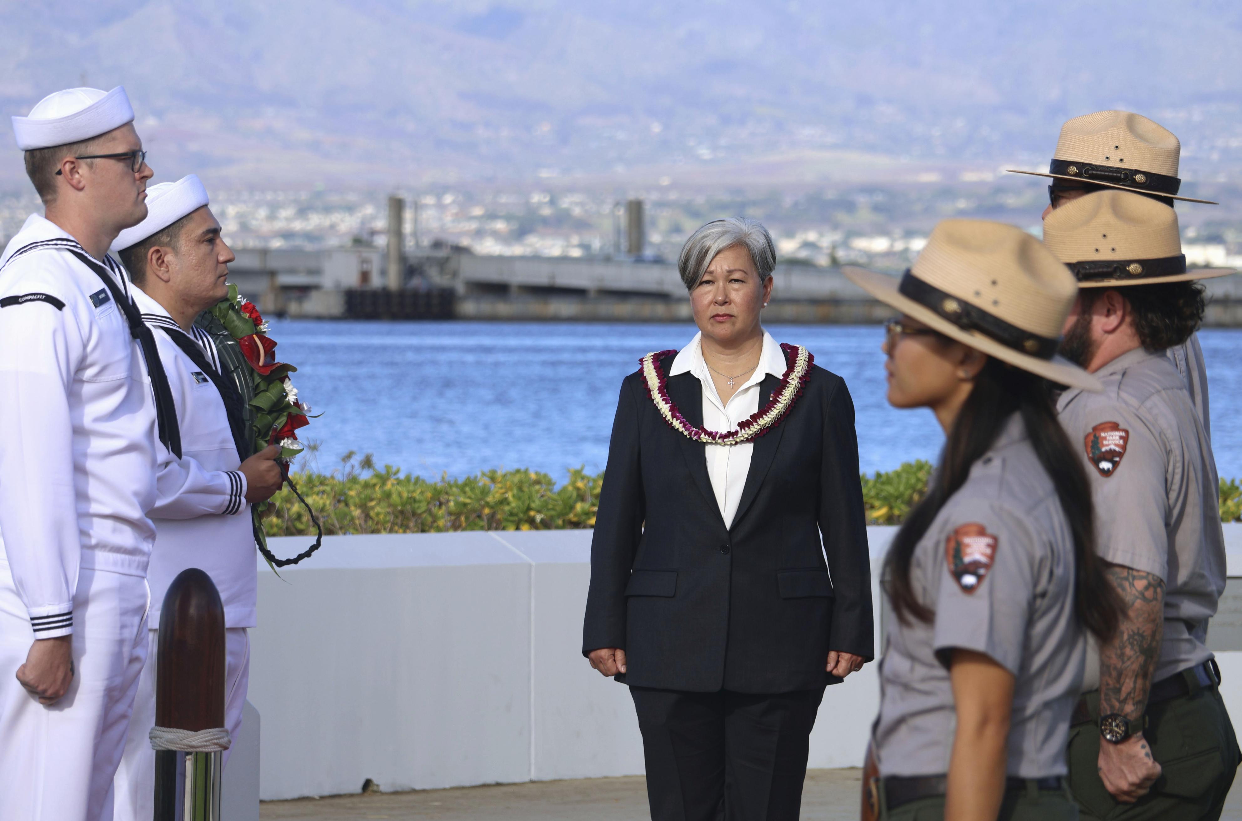 戦争体験「未来への教訓」 真珠湾攻撃84年、追悼式典 米ハワイ、被爆者
