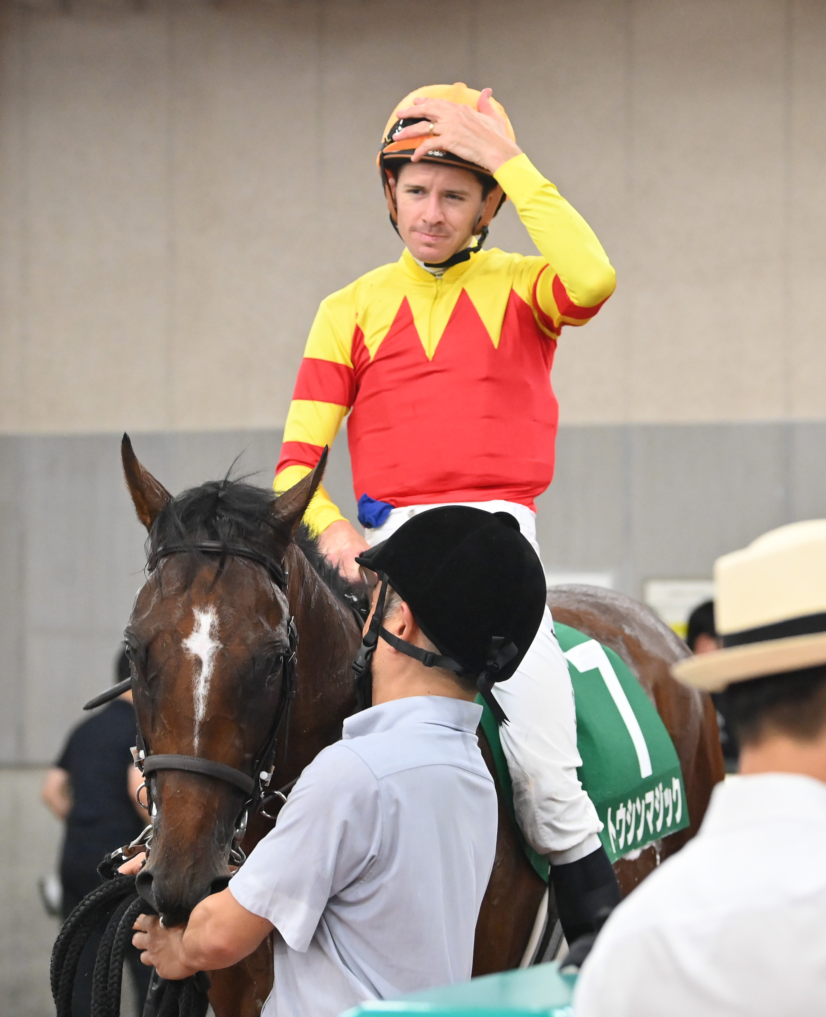 ポンピドゥ　馬 新潟2歳S】2番人気トウシンマジックは一度先頭に立つも2着 秋本師
