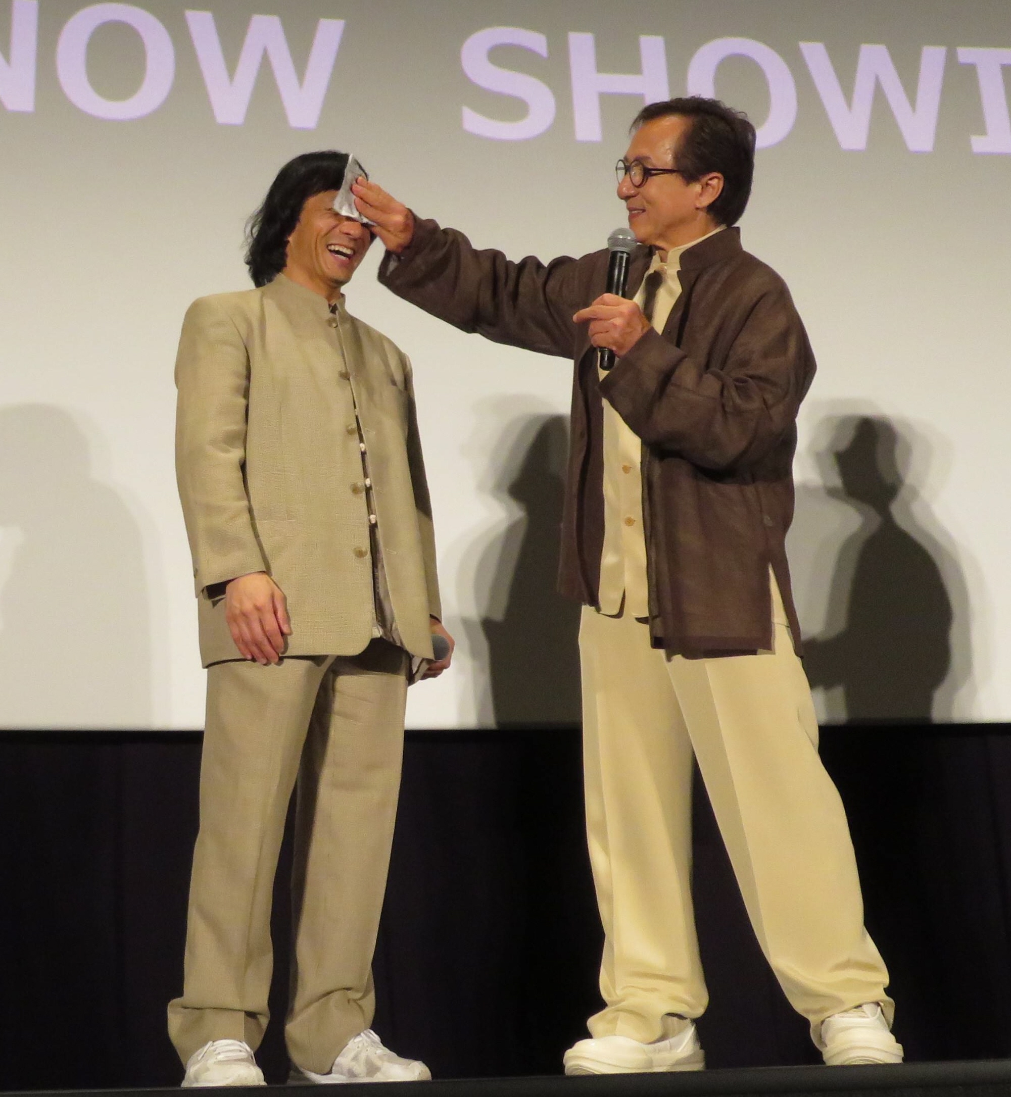 ジャッキー・チェンが13年ぶりに来日 ものまねタレント、ジャッキー