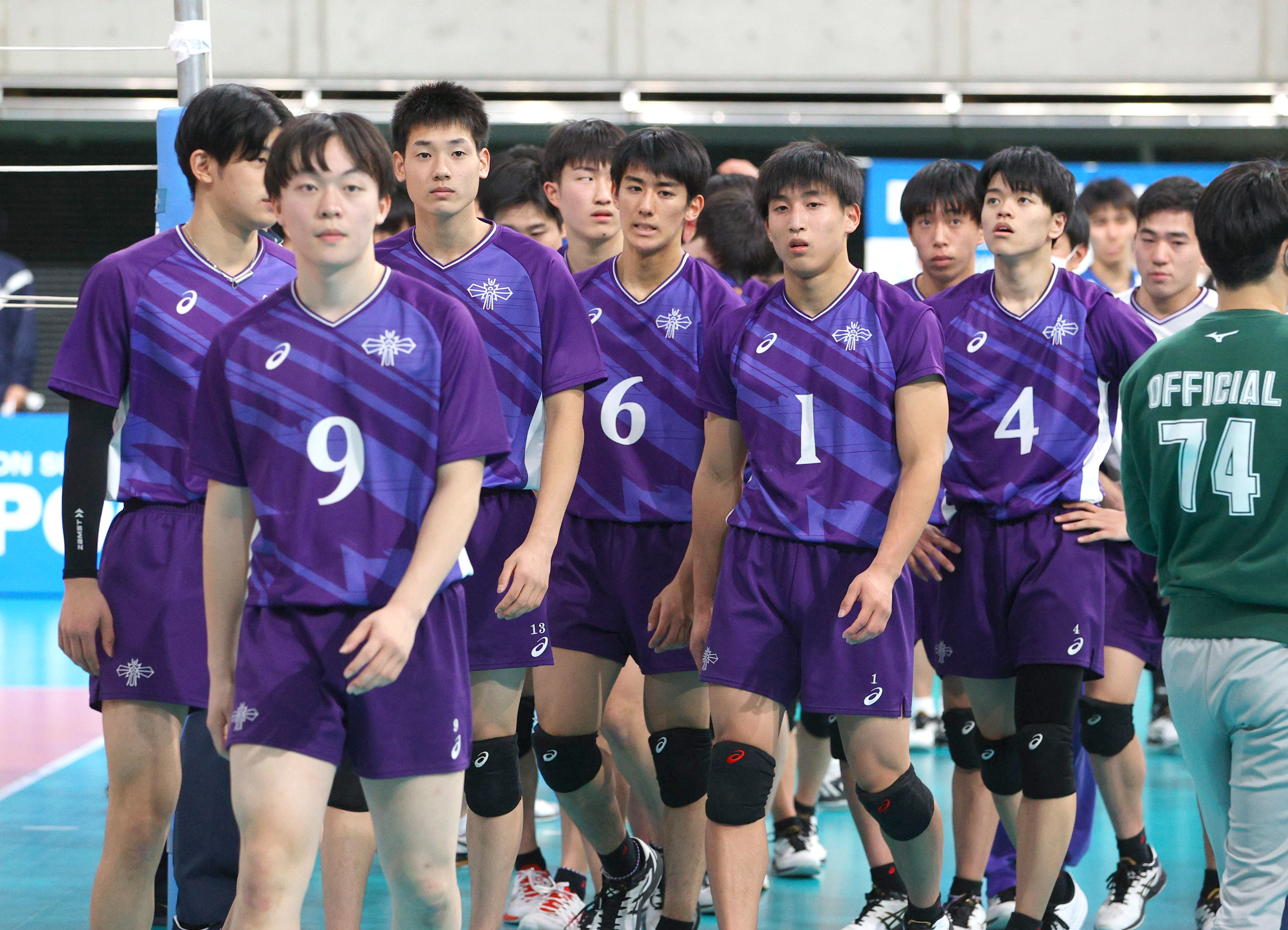 山形中央が足利大付に逆転負け8強ならず、中村「悔しい」／春高バレー