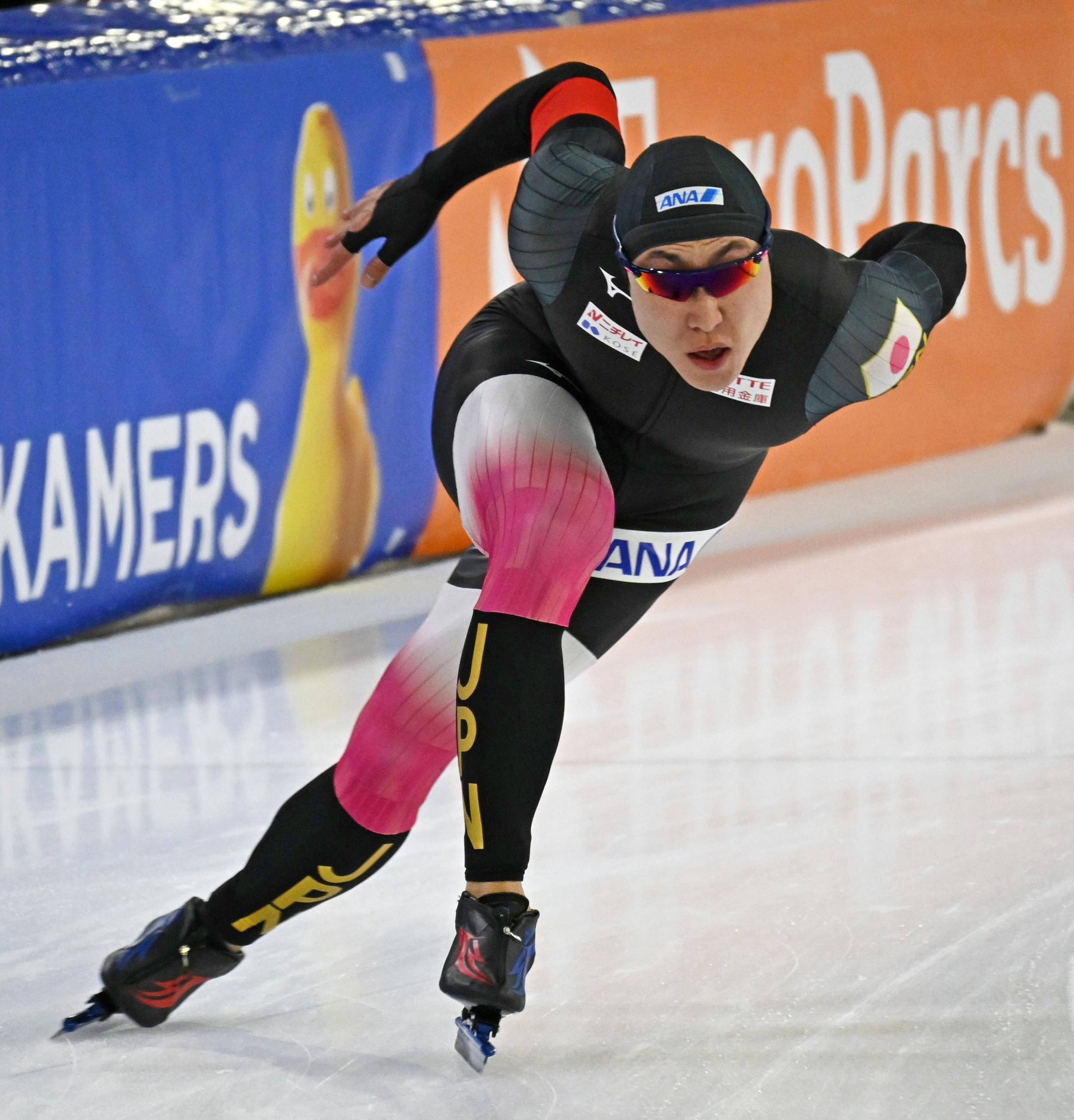 新濱立也は8位、山田梨央7位 森重航は棄権 スピードスケートの世界