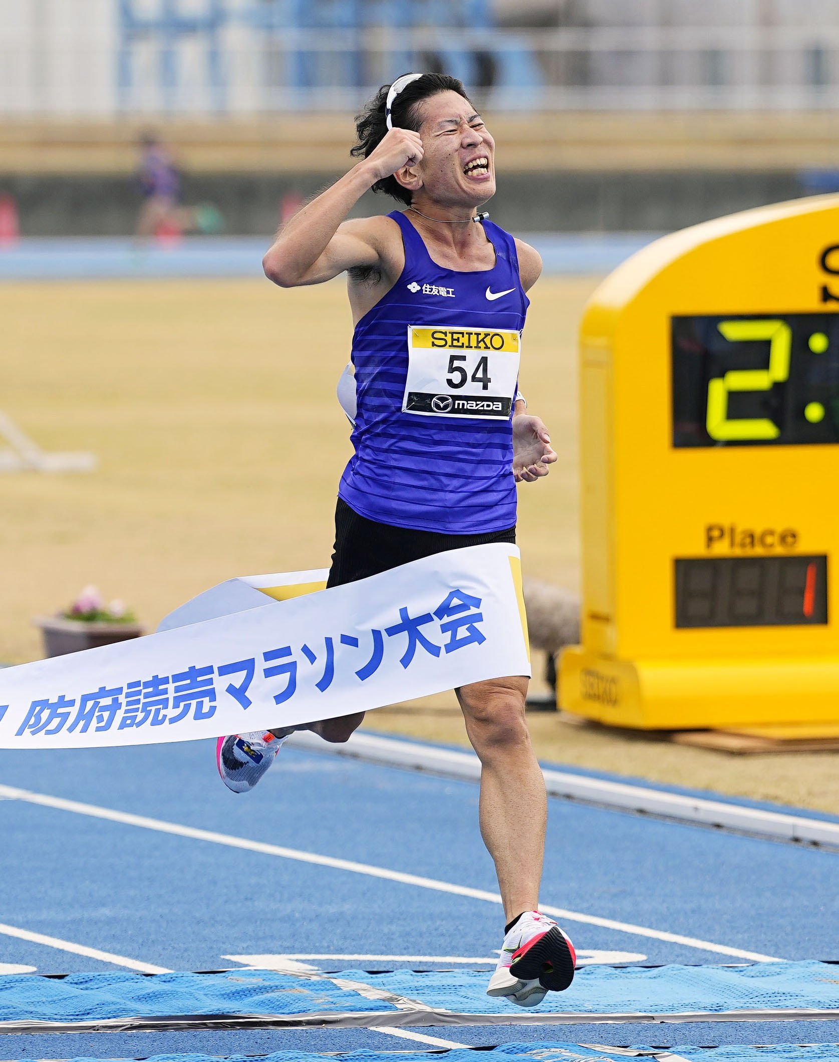 フォト】中村祐紀が初優勝、防府読売マラソン ３人がＭＧＣ出場権獲得