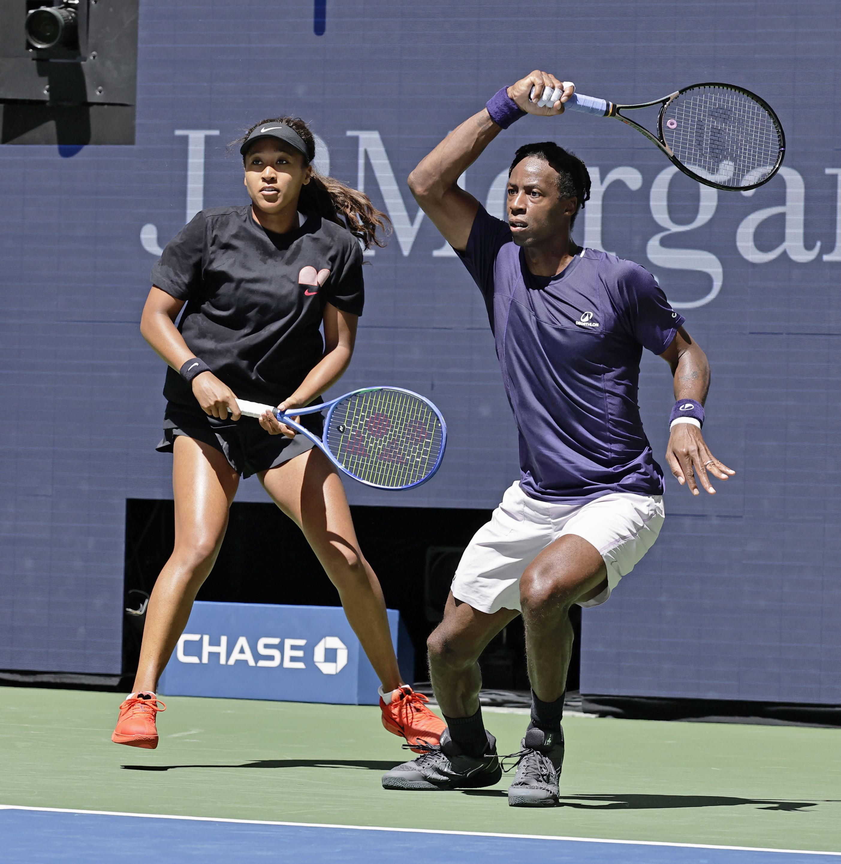 大坂なおみ組は1回戦敗退、全米オープンテニス混合ダブルス 有力選手16