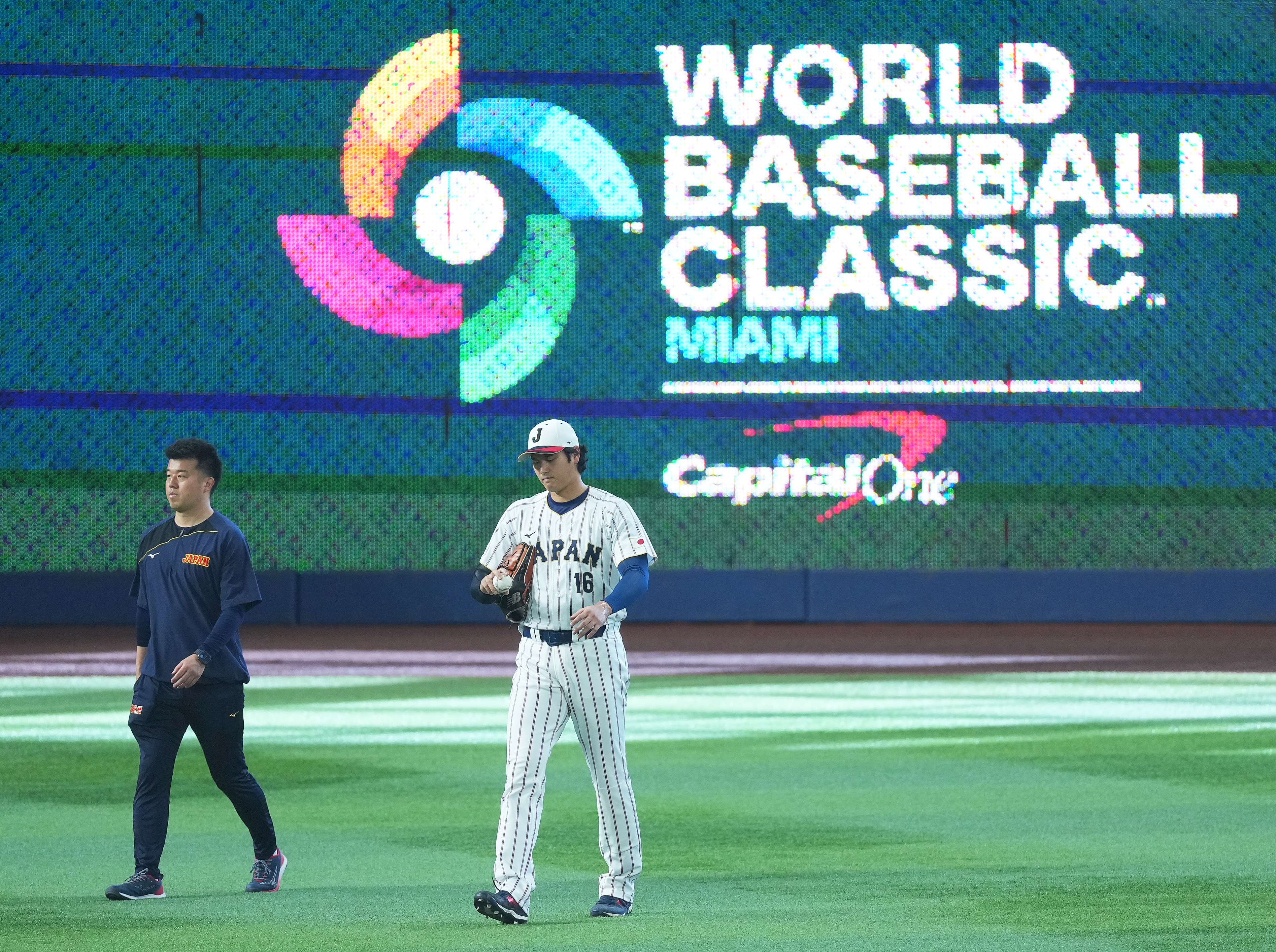 フォトギャラリー】大谷翔平、WBC準々決勝に「集中」 15日にベネズエラ
