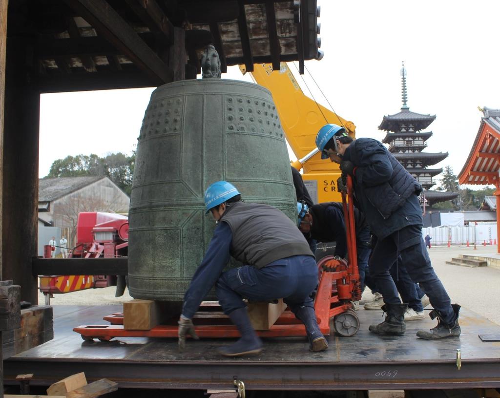 奈良時代の梵鐘に取り換え 薬師寺 - 産経ニュース