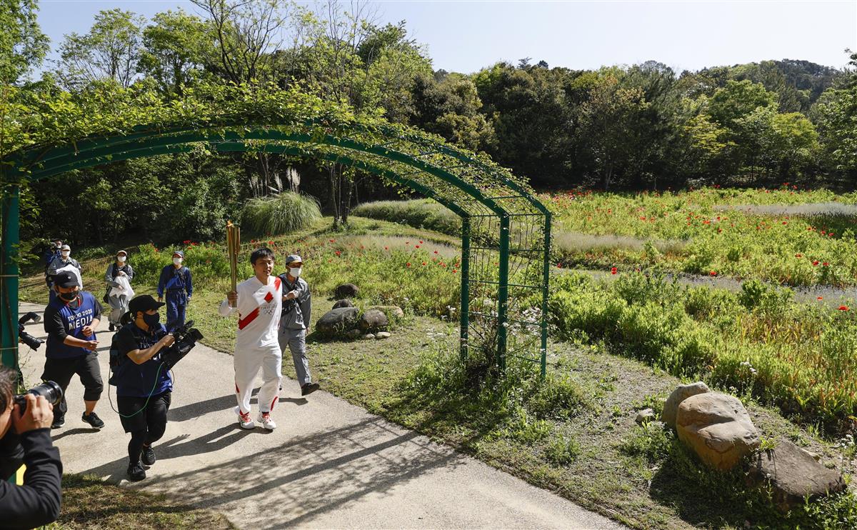 高知で聖火リレー２日目 南国市を出発 産経ニュース