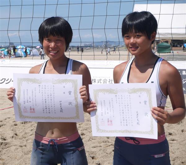 ビーチバレーのマドンナ杯 女子高生らが熱戦 産経ニュース