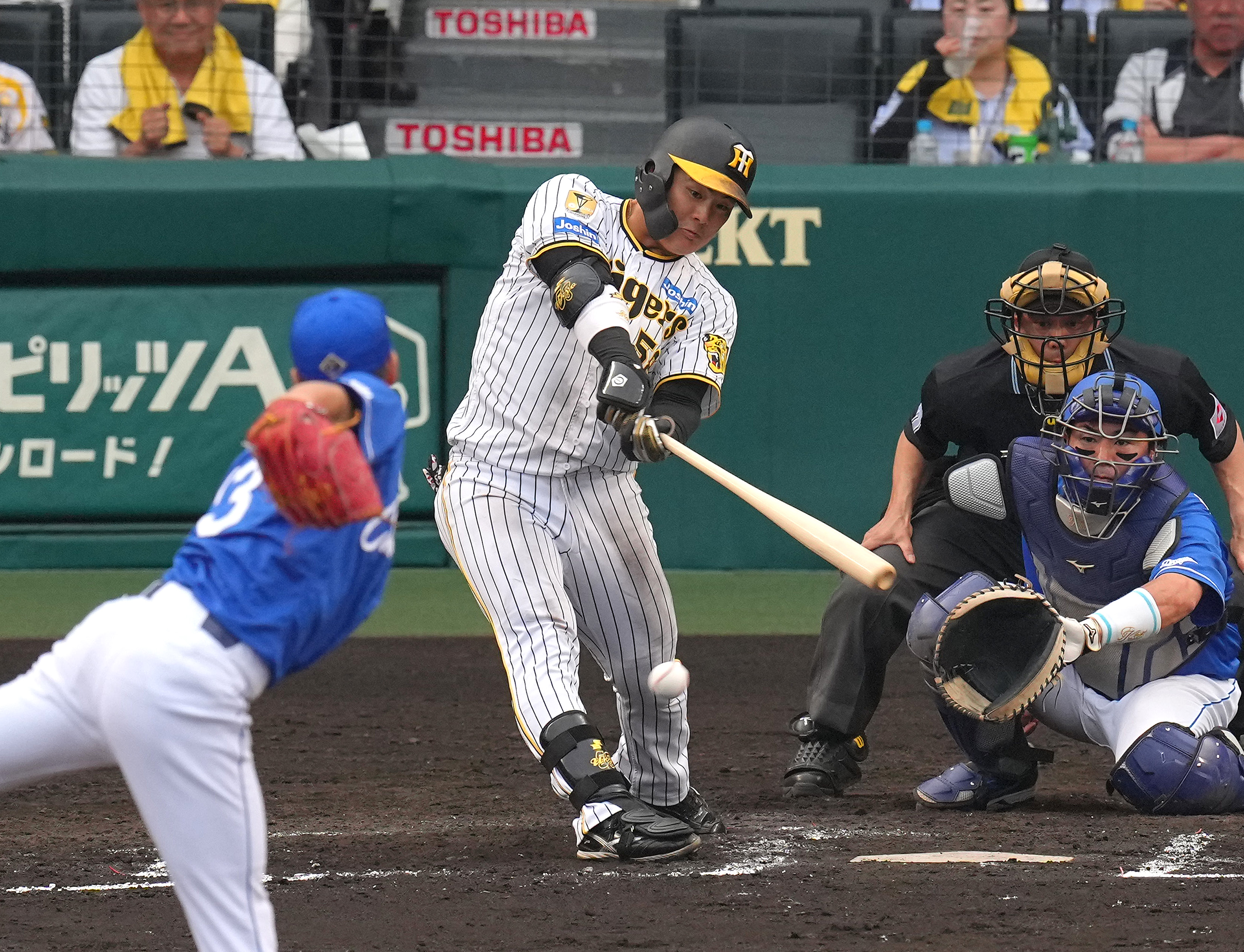 阪神・前川右京、左腕が相手でも任せろ！！ 途中出場ながらプロ初の4