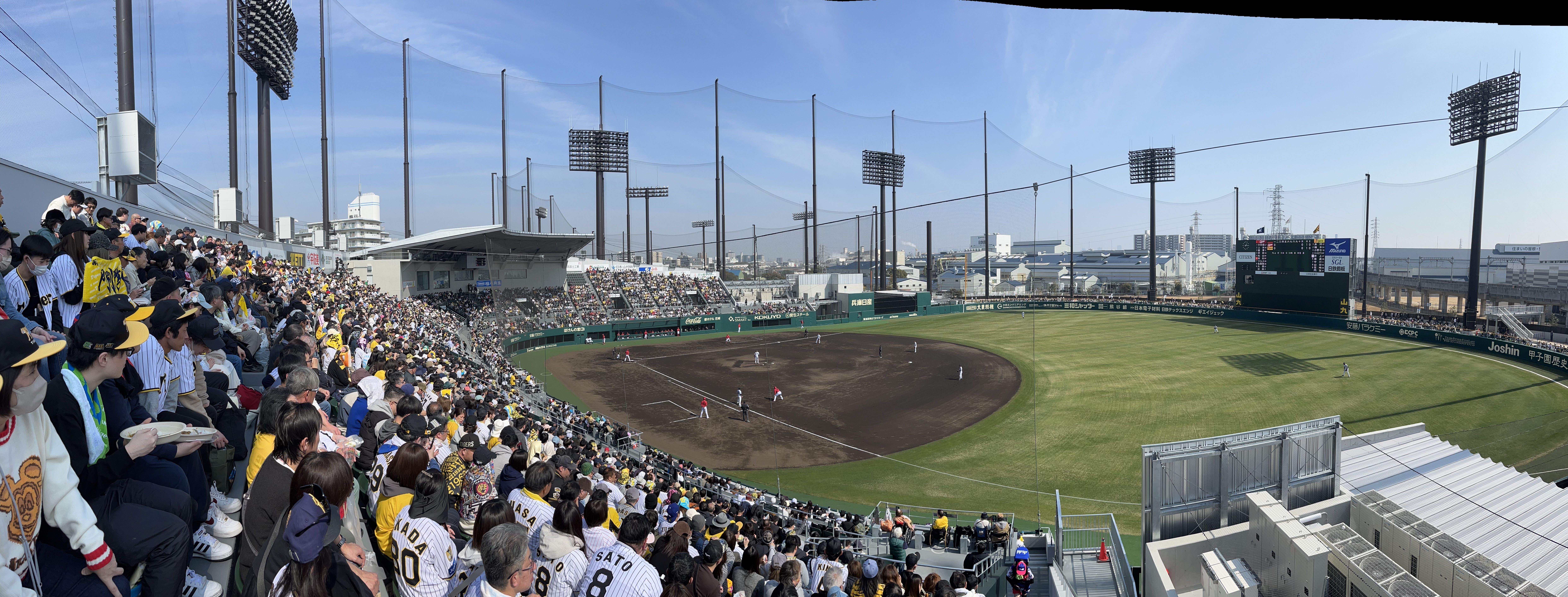 甲子園！阪神広島戦ブリーズ２連番 ニュース - ファーム - 阪神甲子園球場でウエスタン・リーグ公式