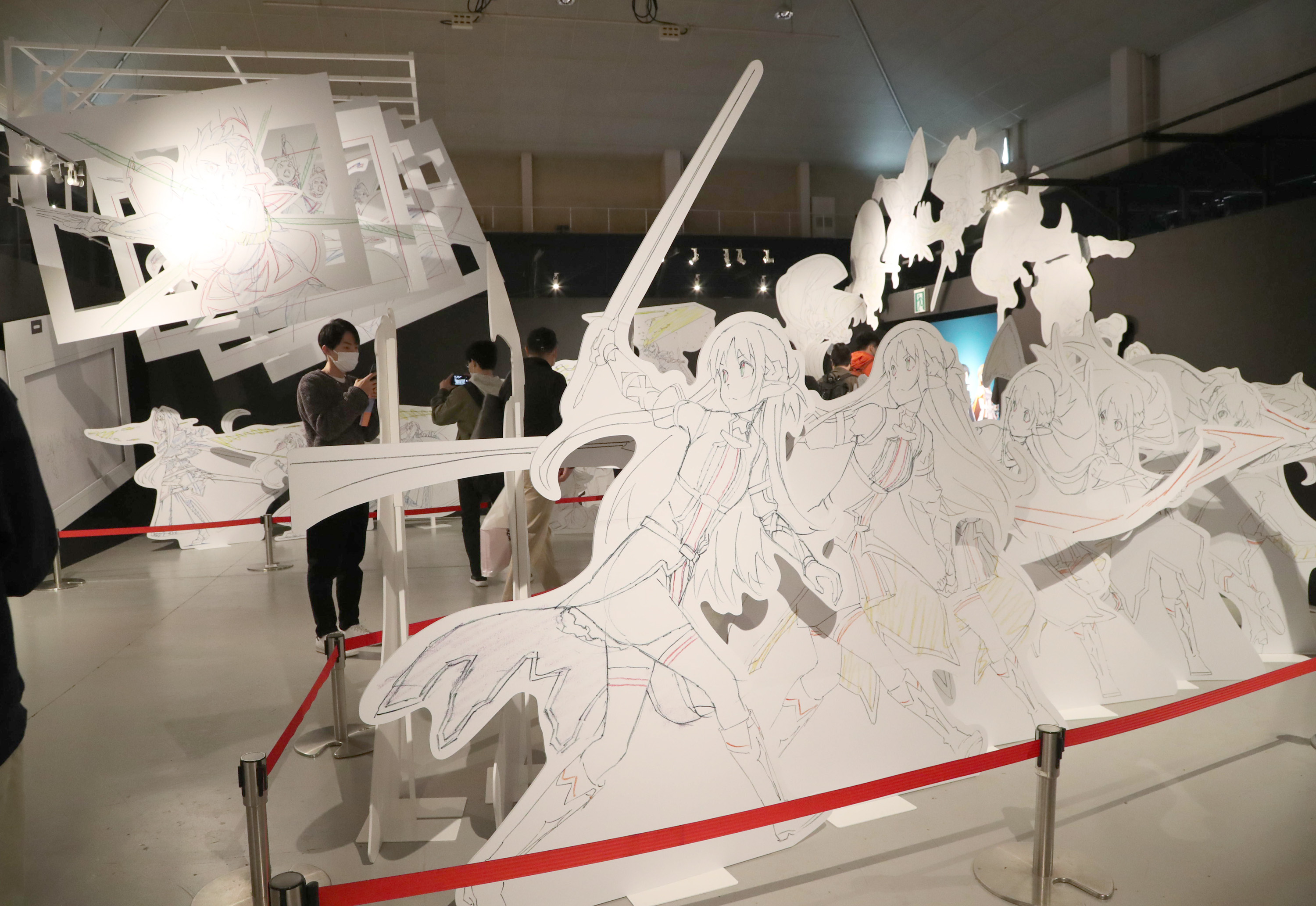 撮影可能エリアも 「ジ・アート・オブ・ソードアート