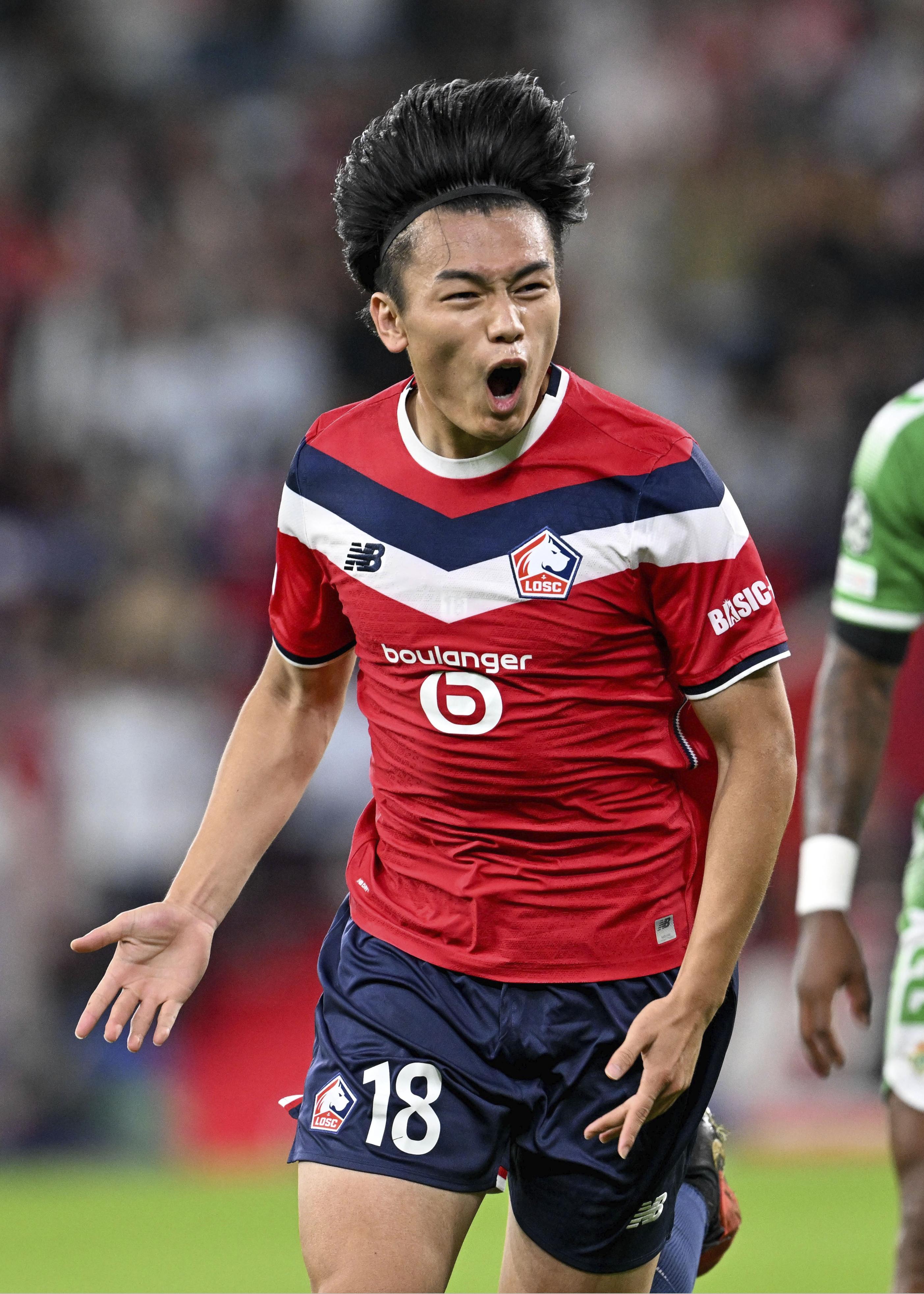 リール・上田綺世が先制点、アストンビラ・鈴木彩艶は初出場／欧州CL
