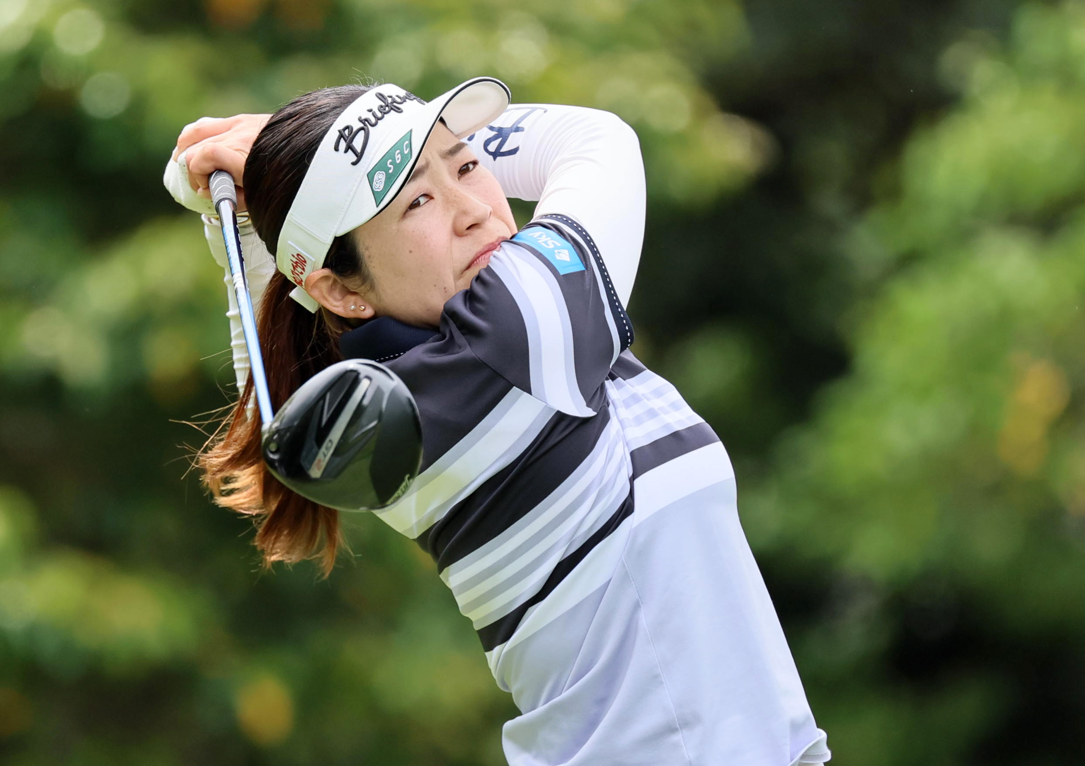 仲宗根澄香、首位に1打差「勝ちたい気持ちは大きいです」 プロ16年目で 