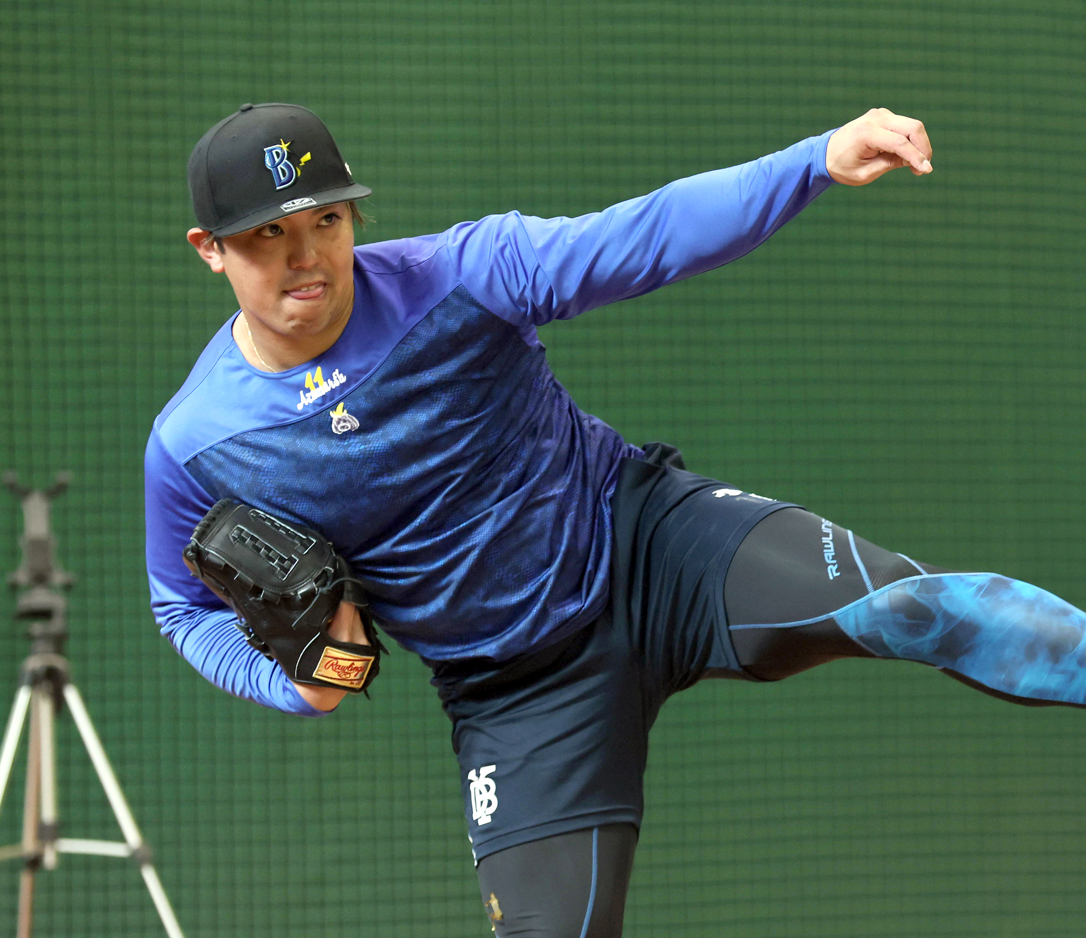 DeNA・東克樹が自主トレ公開 「先発投手陣の柱として、しっかりと結果