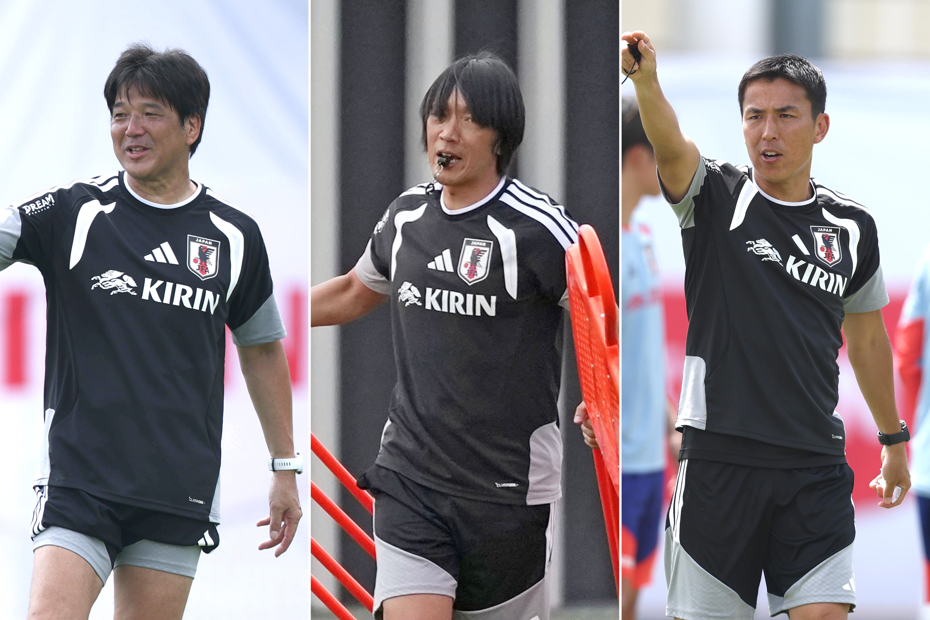 【レア品】元サッカー日本代表　名波浩さん　トレーニングウエア DREAM入り 名波、中村、長谷部…歴代主将と背番号「10」ずらり 森保監督を支える