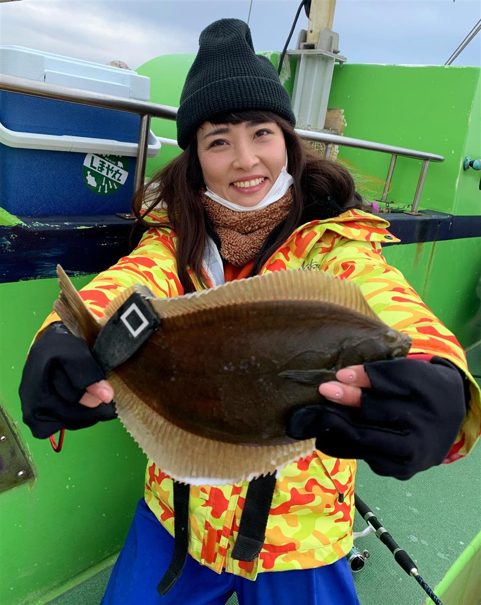 連日の２桁チャンス マコガレイ 東京湾 行徳沖で１枚全長制のダービー開催中 1 2ページ サンスポ