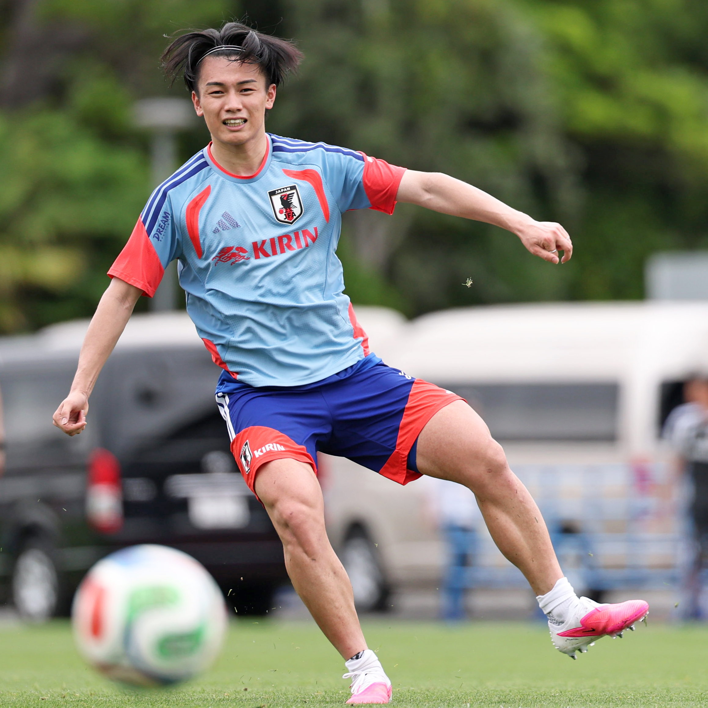 日本代表FW上田綺世、W杯自身初得点へ「代表を勝たせていかないと