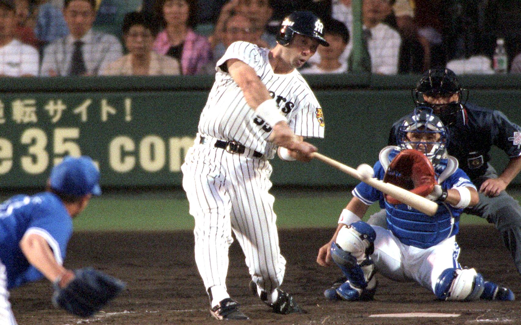 元虎番キャップ 稲見誠の話 昔 阪神に 大豊泰昭 がいた トラの安打製造機 近本のヒットパレードにチェンの自由契約 孤高の５５番を思い出す 2 4ページ サンスポ