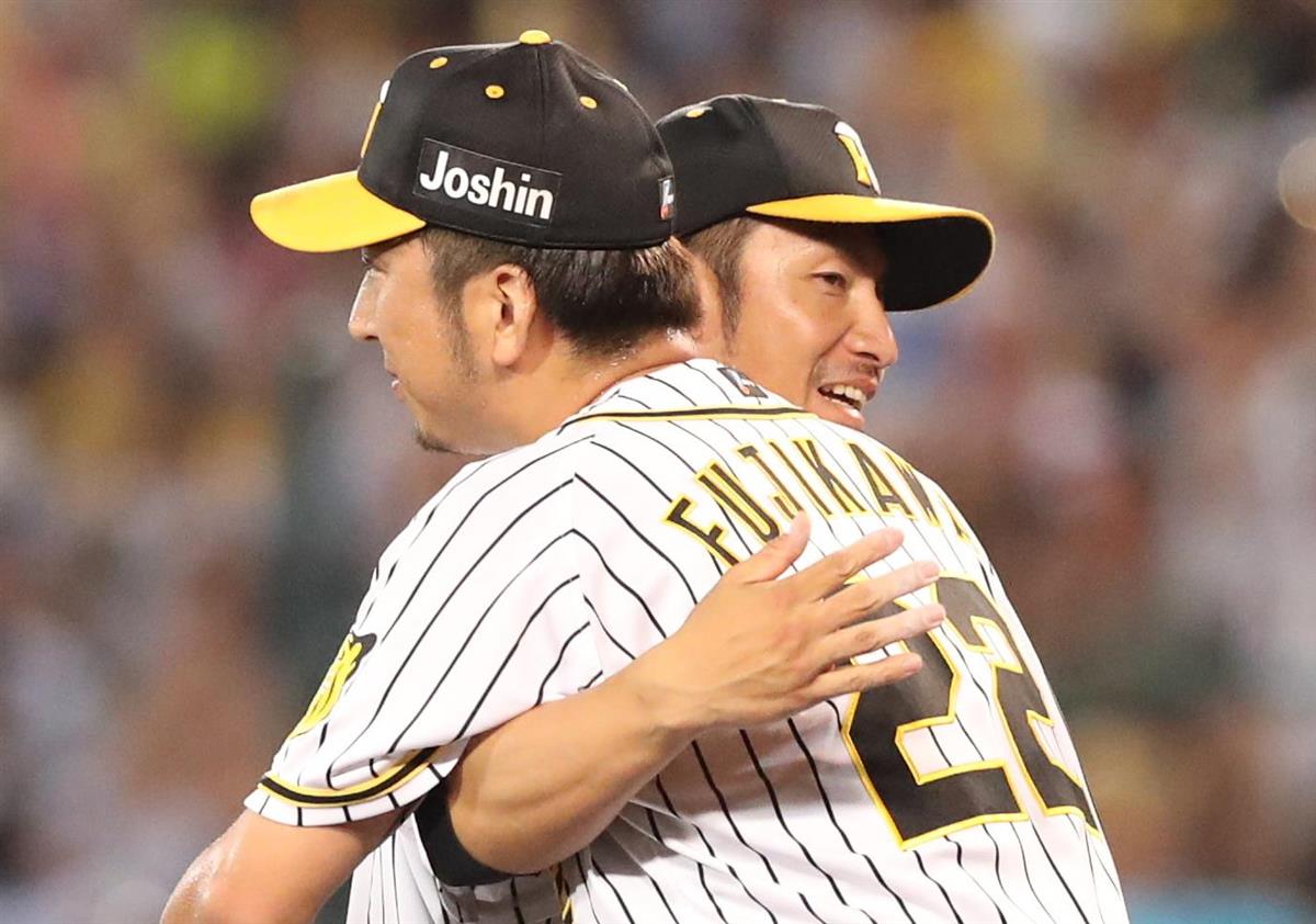 ロッテ・鳥谷が藤川引退試合に駆けつけた！「球児さんがいたから優勝