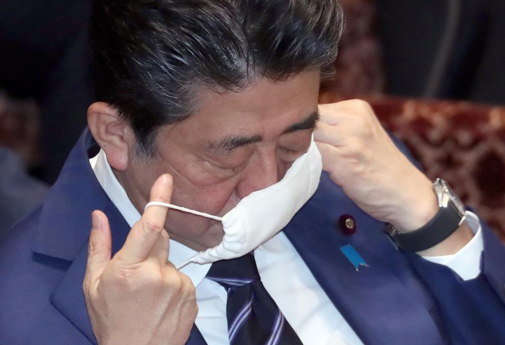 【安倍晋三元首相を偲ぶ】アベノマスク アベノマスク」に失笑 米報道、現金給付実現しない不満も - 産経ニュース