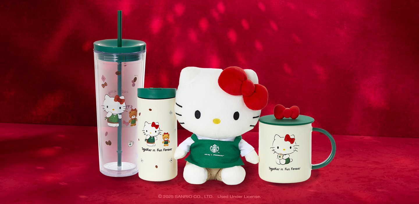 スタバ×キティコラボ 米国で販売即完売 SNS「アラモアナに朝3時30