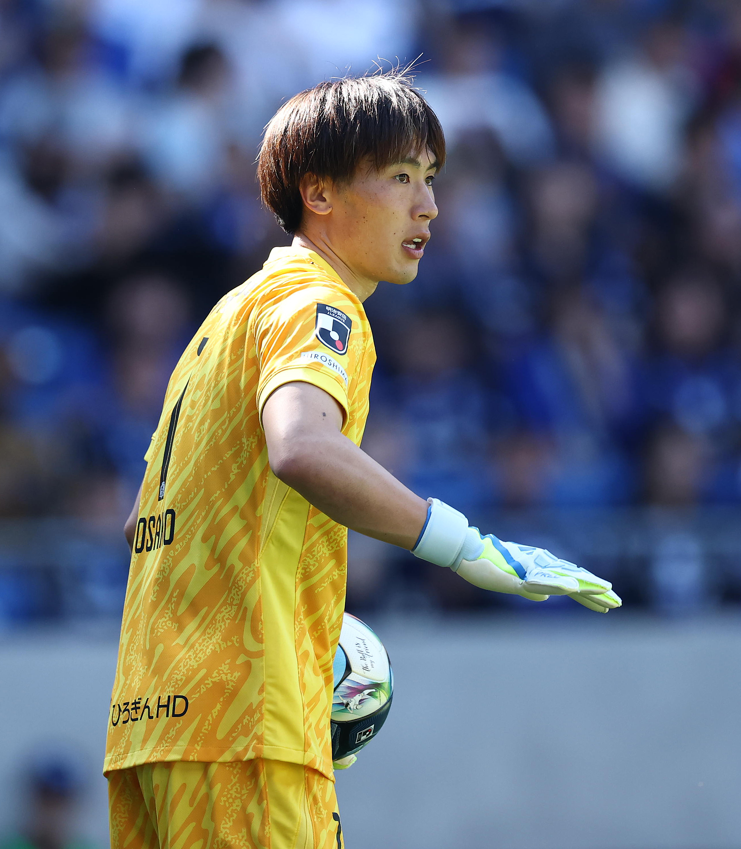 J1広島の日本代表GK大迫敬介、W杯メンバー発表後の初戦で無失点「代表