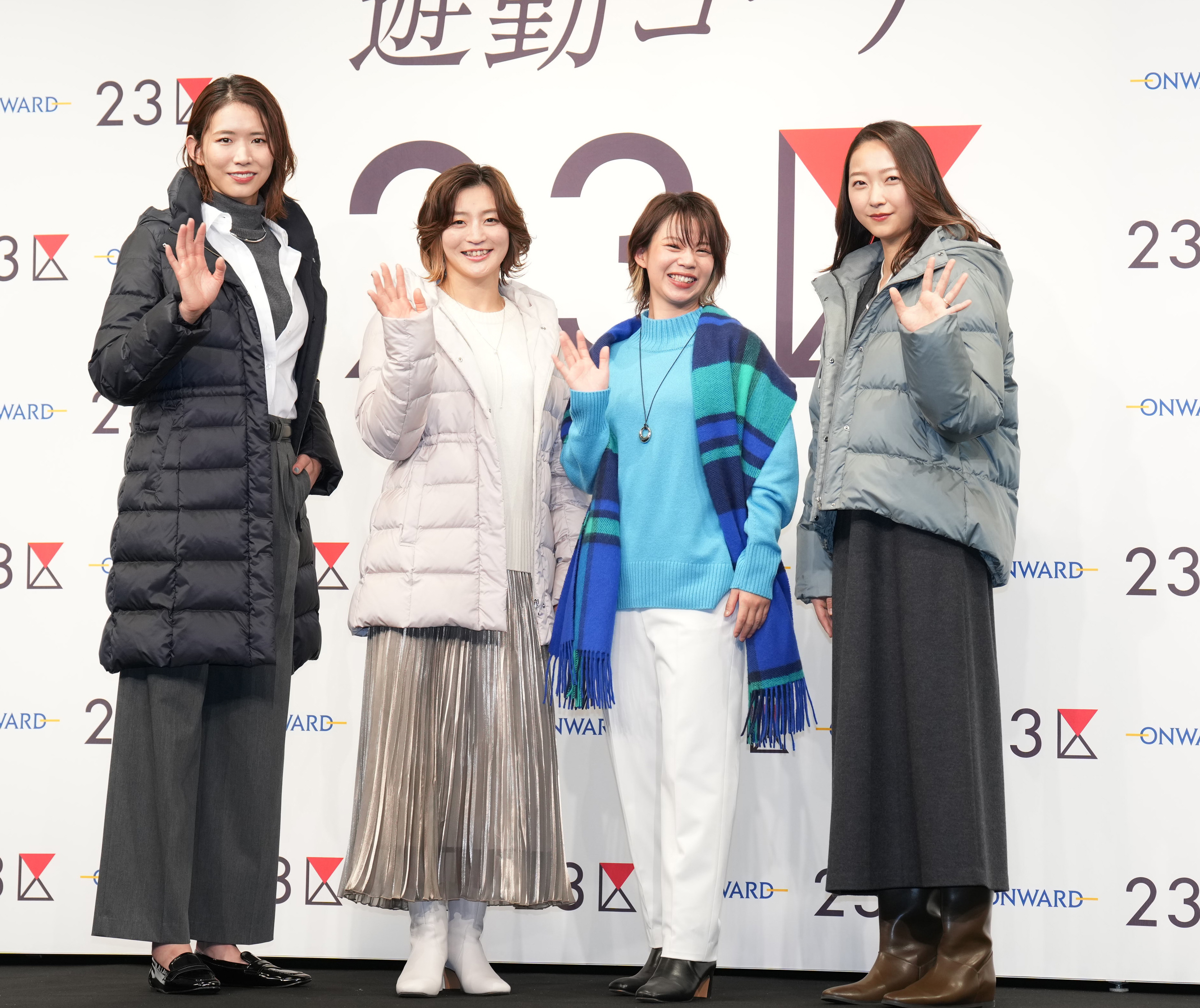 柔道・角田夏実がランウェイデビュー 今年の漢字・角田「夢」古賀紗理