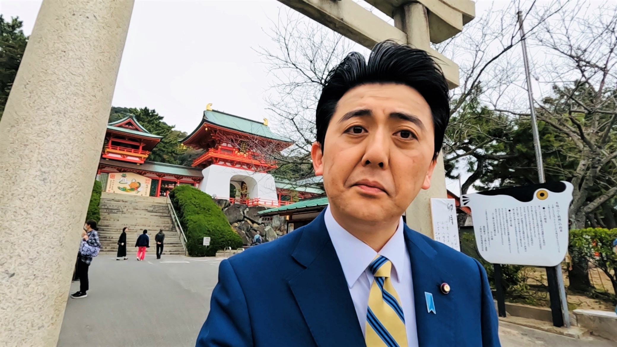 安倍晋三氏の物まね芸人、下関市で感じた思い 「町の人たちの心の中に
