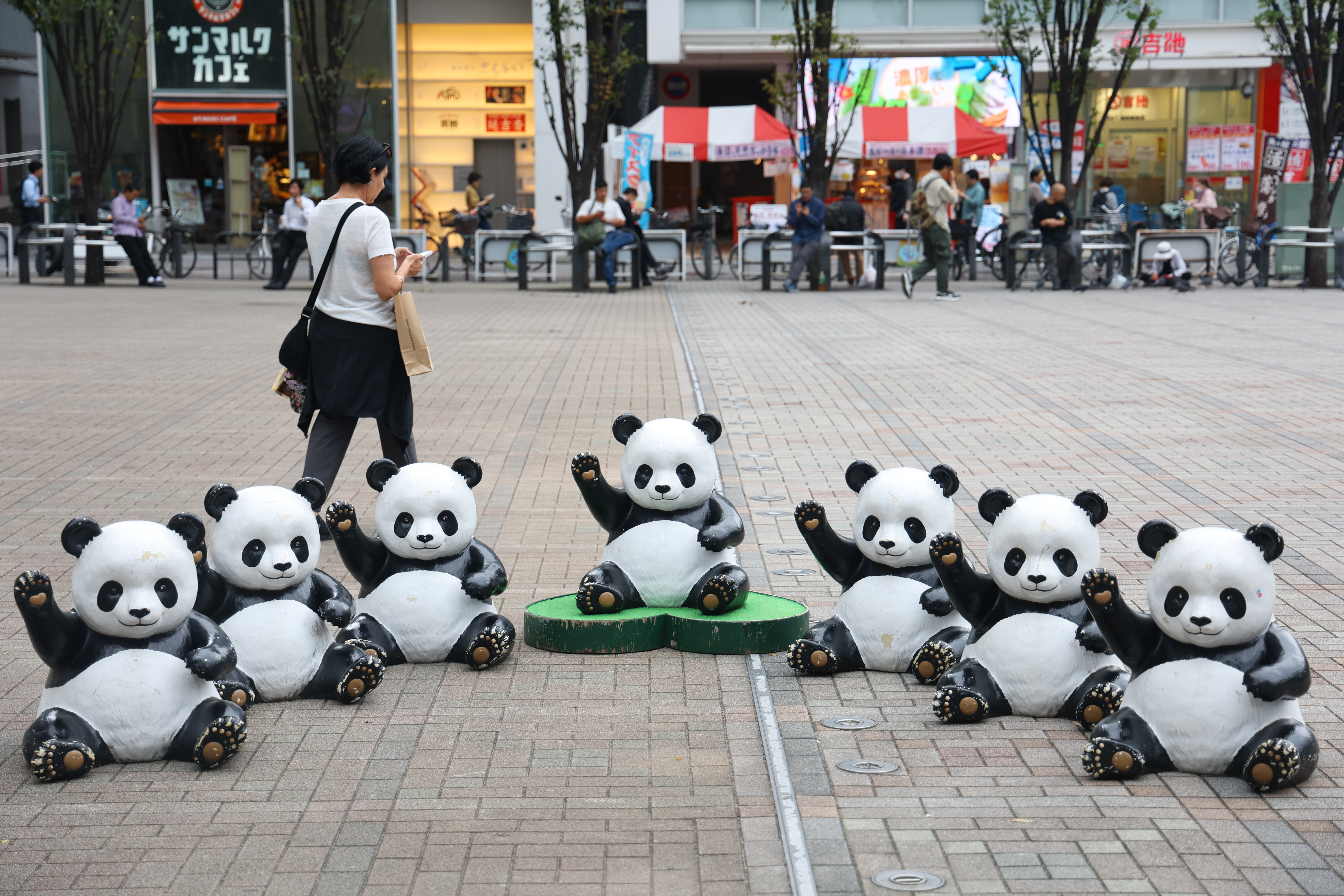 和光証券 店頭用パンダ 55cm 和光証券 店頭用パンダ 55cm 和光証券