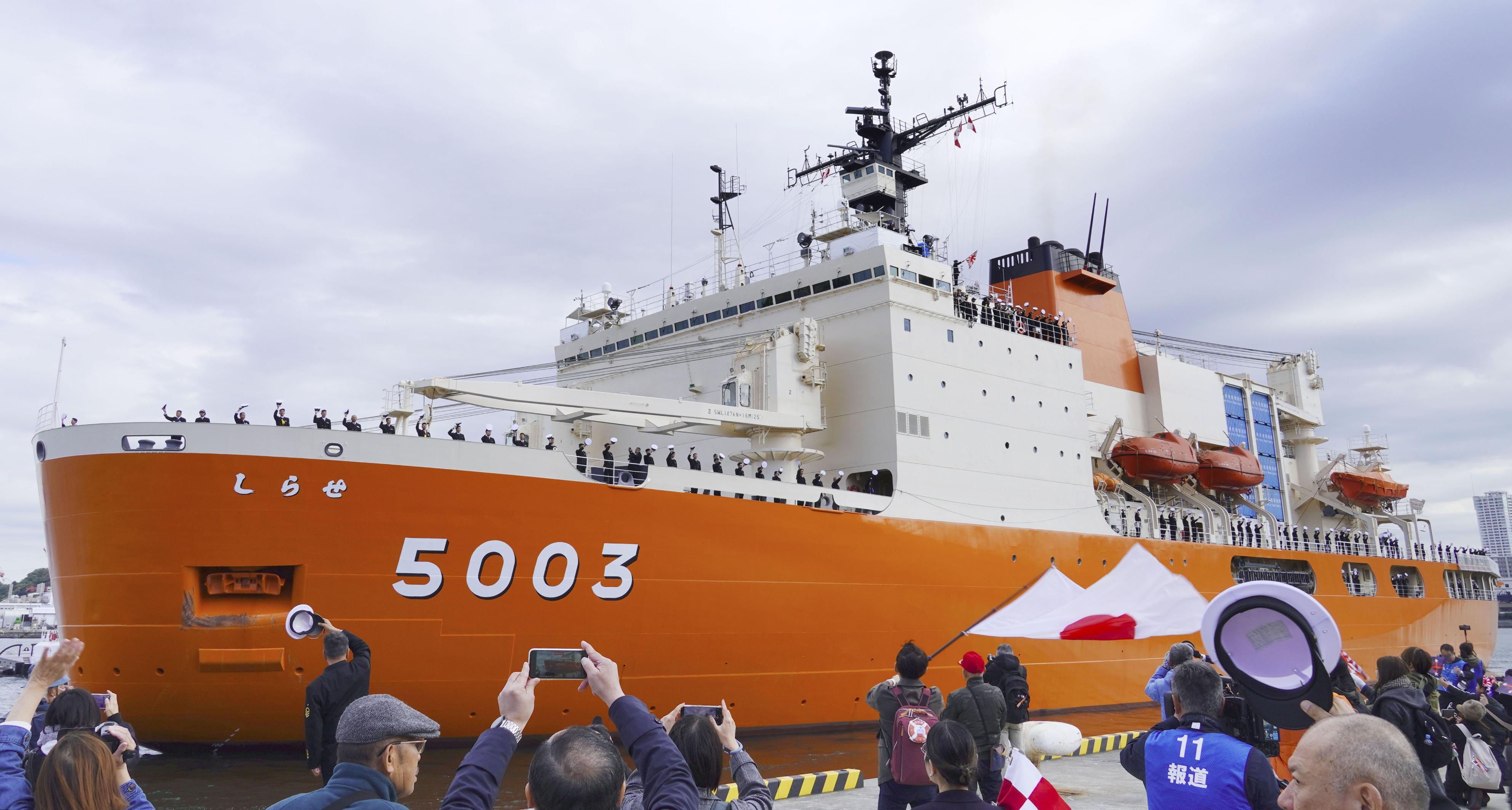 第67次南極観測隊が出国、オーストラリアで観測船「しらせ」に乗船