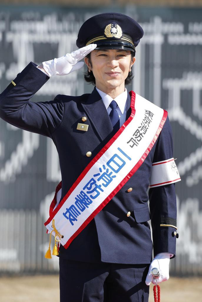 武田真治さんが一日消防署長 新国立で演習 - 産経ニュース