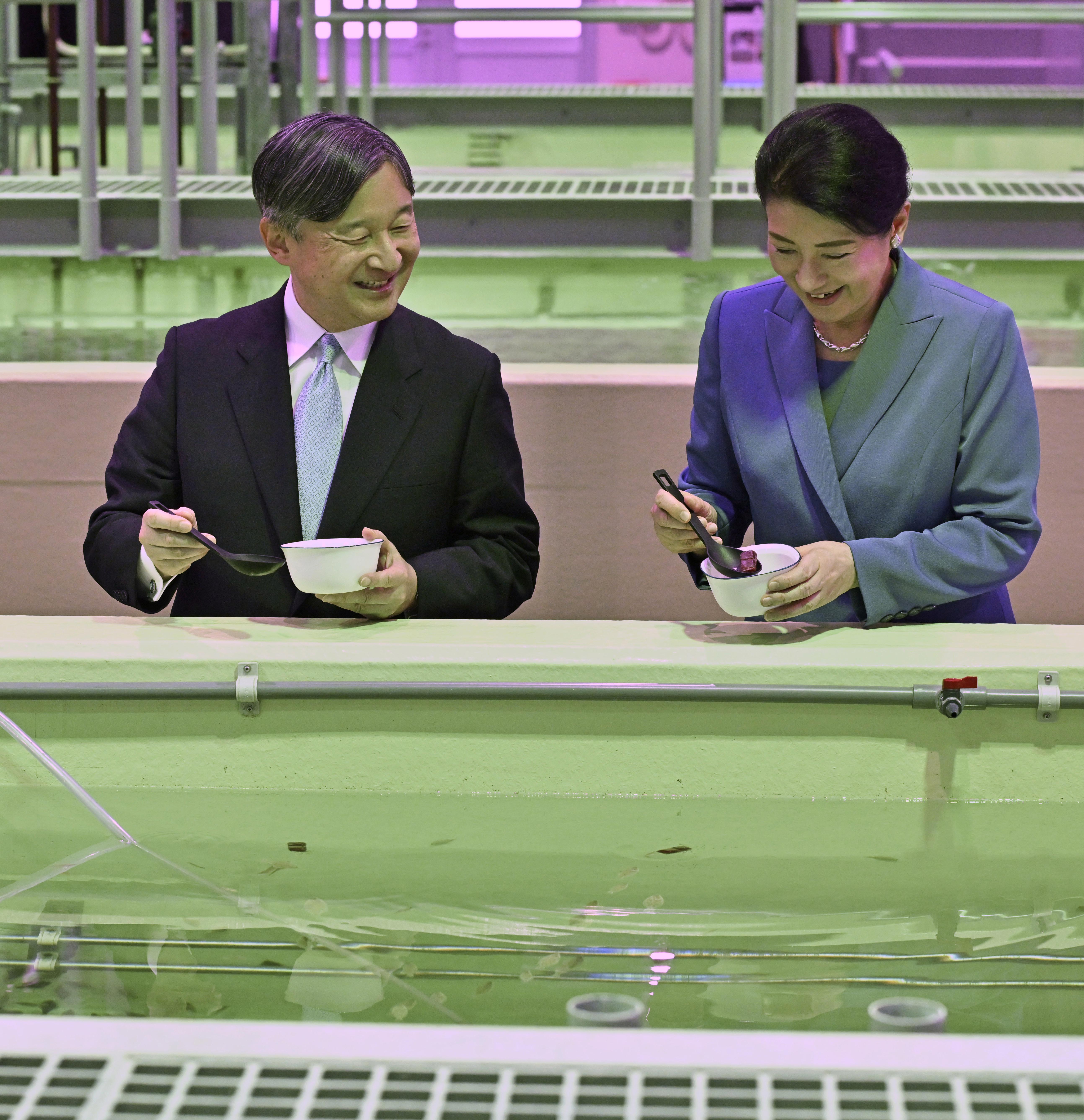 天皇、皇后両陛下、漁業関係者とご懇談 大分県で海づくり大会ご臨席