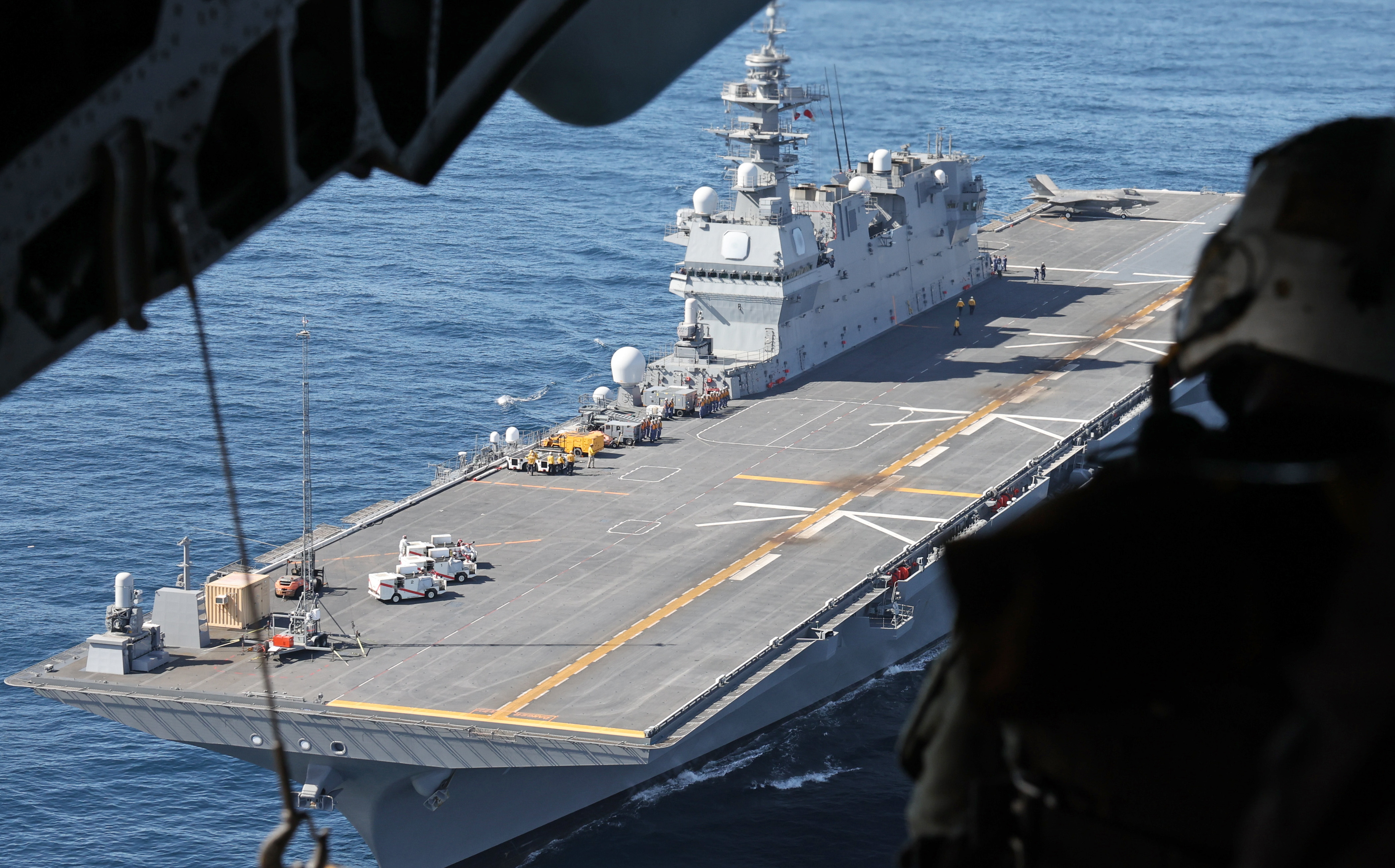 動画】米サンディエゴ沖で海上自衛隊がF35Bの運用試験を初公開 護衛艦