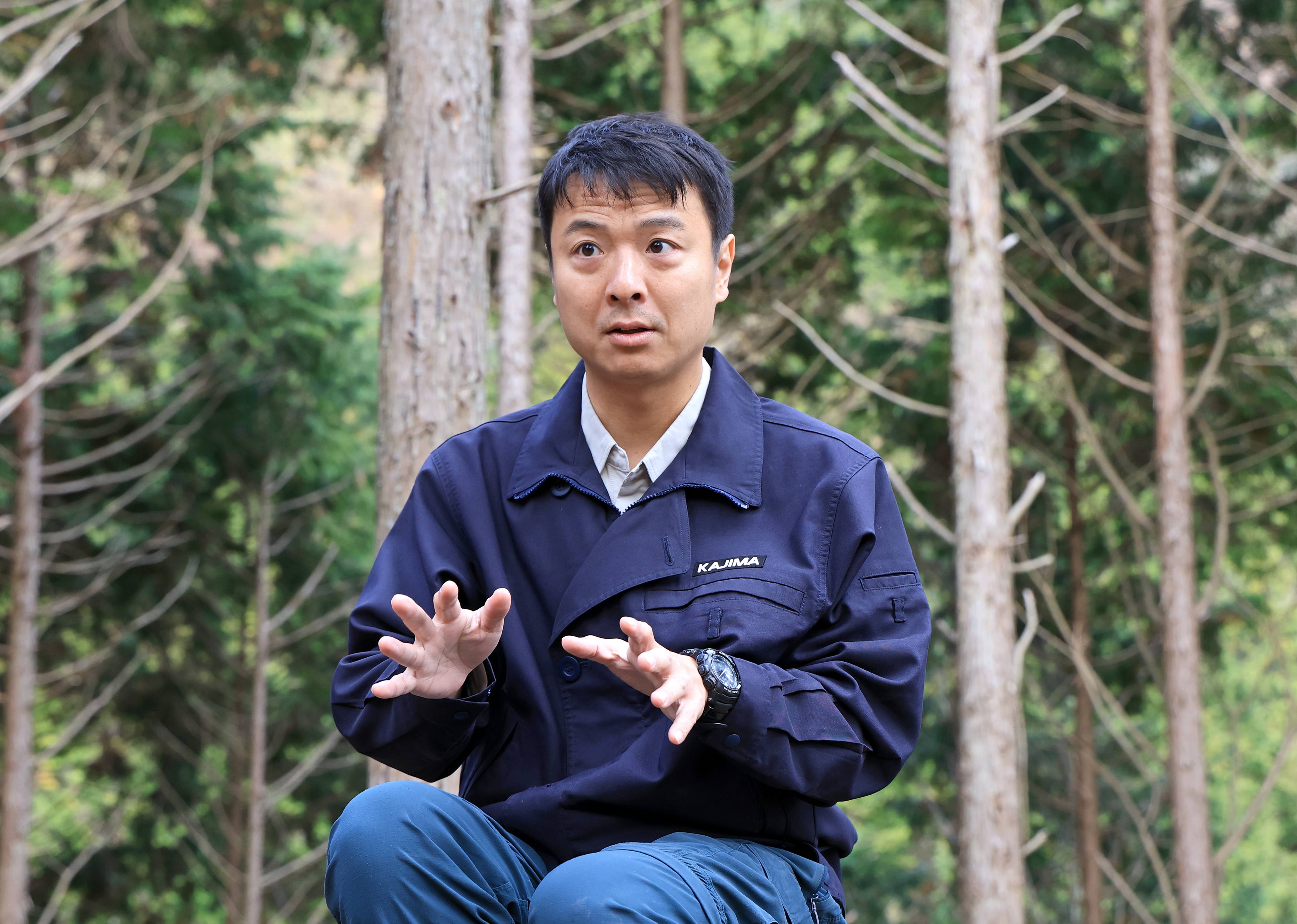 森の価値」解き明かせ 山の高齢化防止へ、鹿島と仁淀川町の挑戦