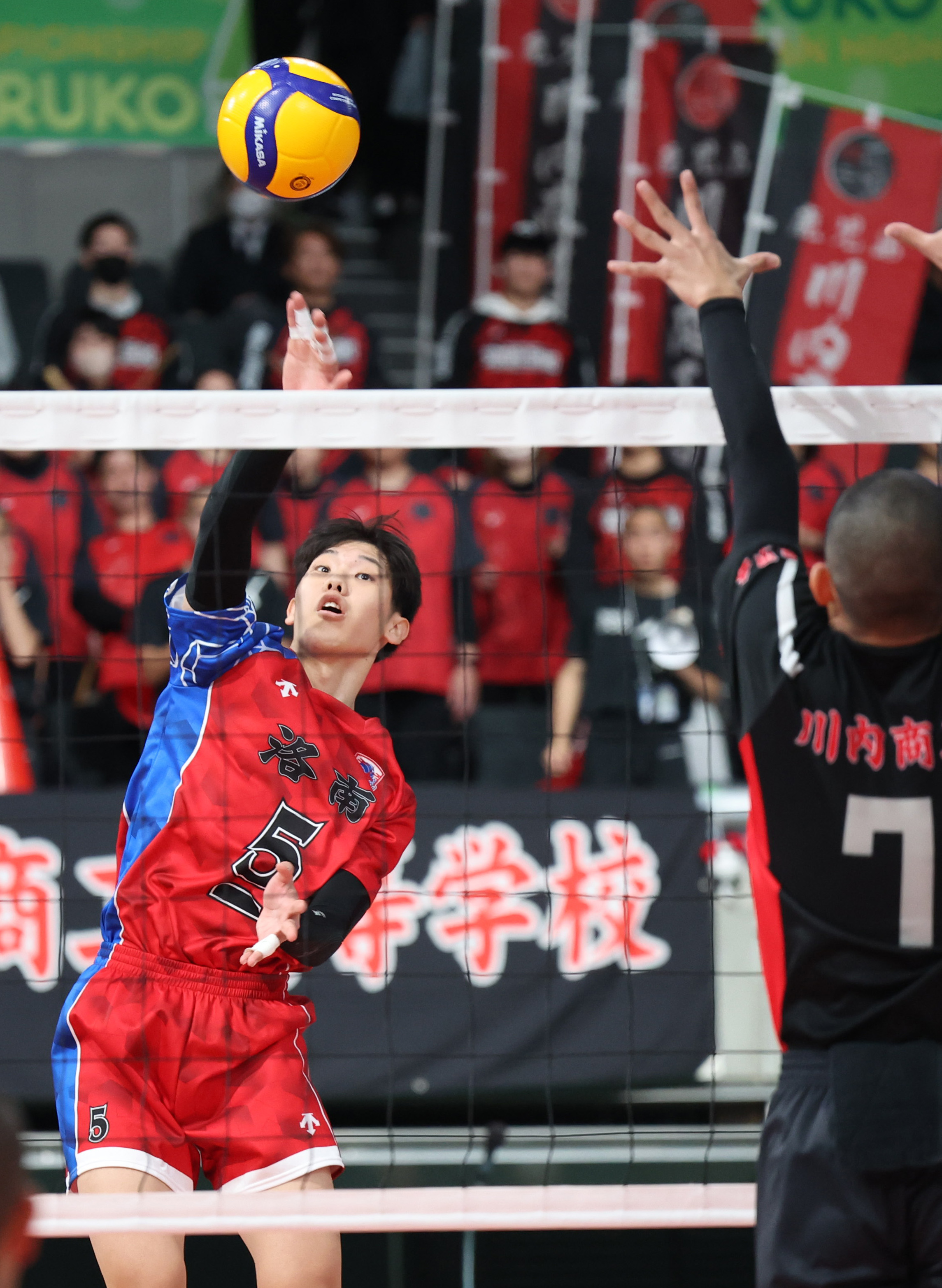 洛南高校バレーボール Tシャツ 洛南高校 春高バレー 優勝Tシャツ