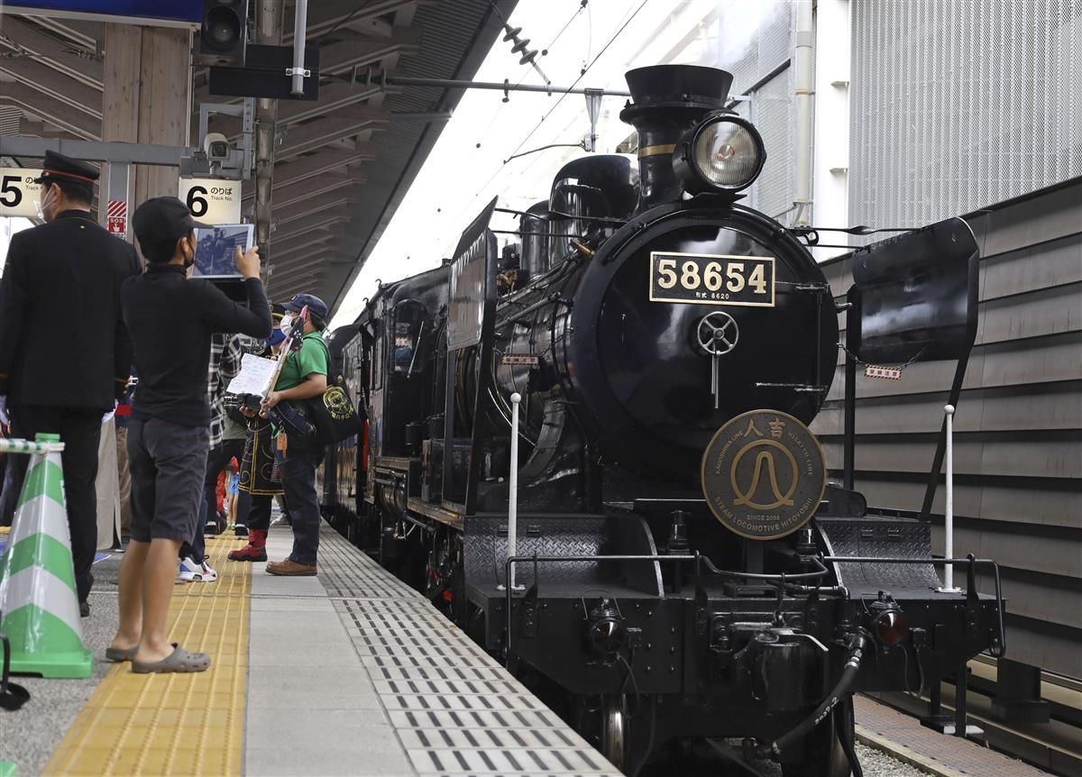 ｓｌ人吉 新ルートで出発 熊本 鳥栖間 被災地応援 産経ニュース