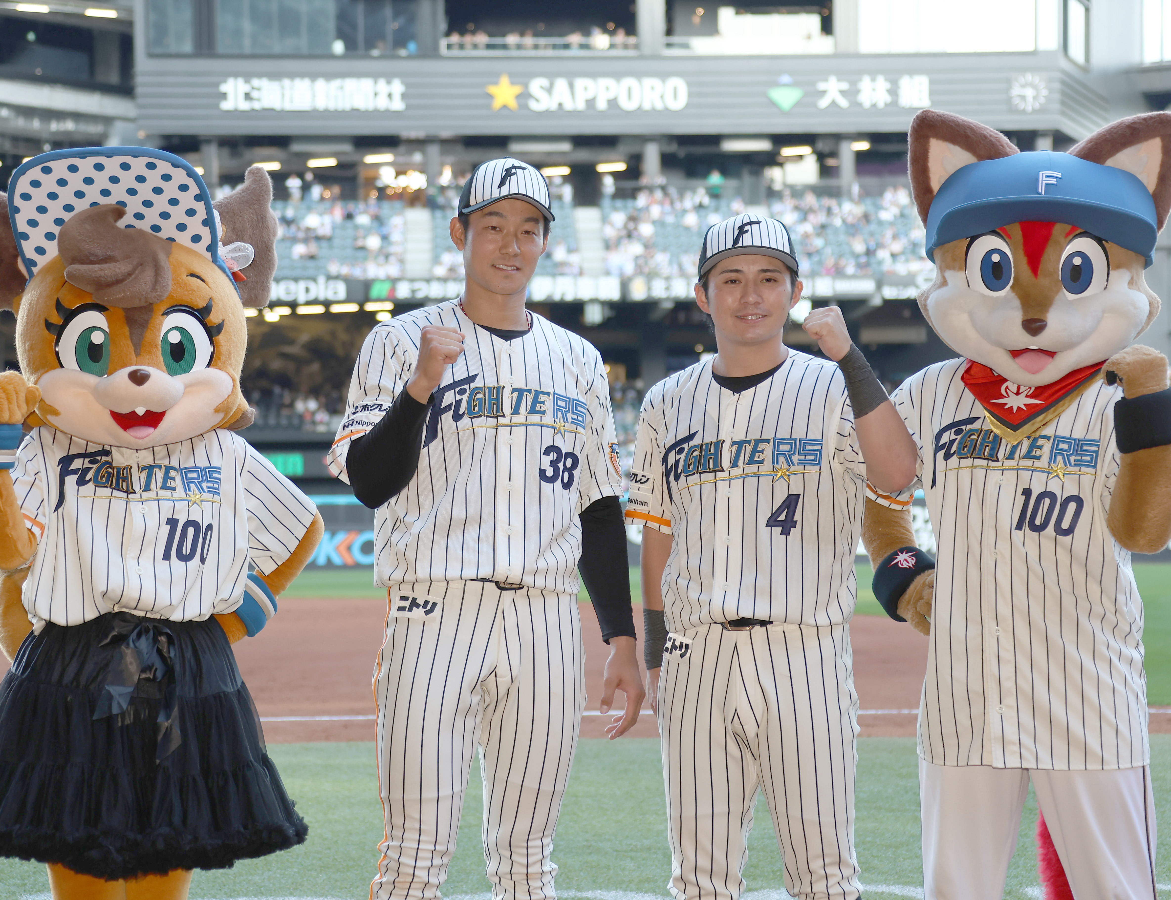 日本ハム・石井一成、祖母の前で連日の殊勲打「本当に勝利の女神です 日本ハム・石井一成、祖母の前で連日の殊勲打「本当に勝利の女神です