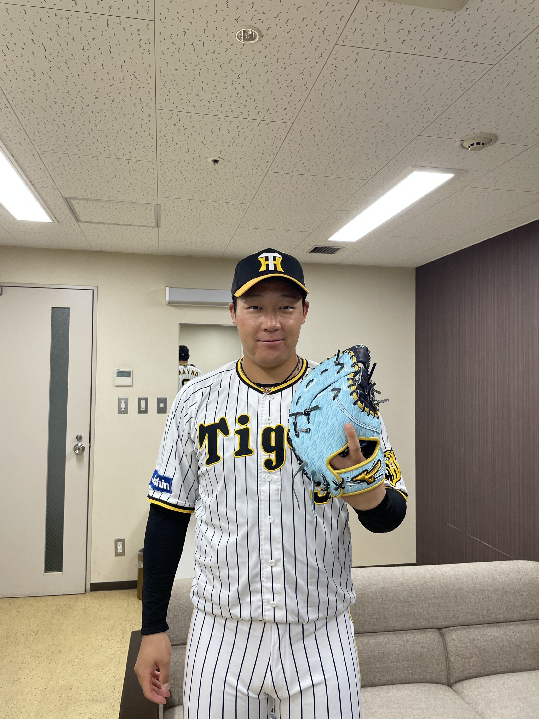 阪神タイガース 木浪選手 リストバンド-