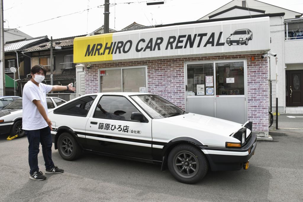 関西くろすろーど】人気漫画｢頭文字D｣の車に乗れる！ AE86に