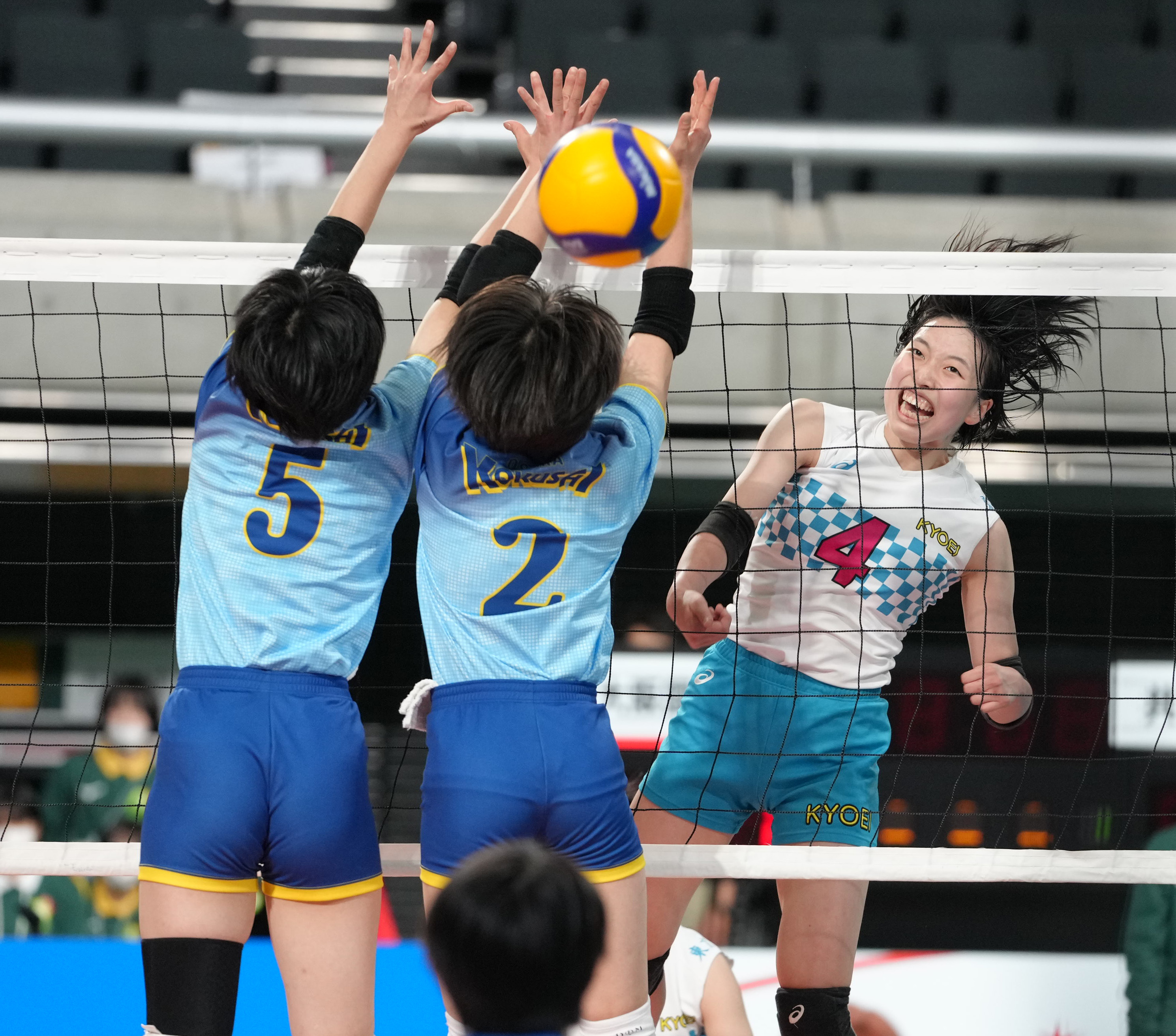 共栄学園　春高バレー KYOEI 青色パンツ 共栄学園 春高バレー KYOEI 青色パンツ 共栄学園 春高バレー KYOEI