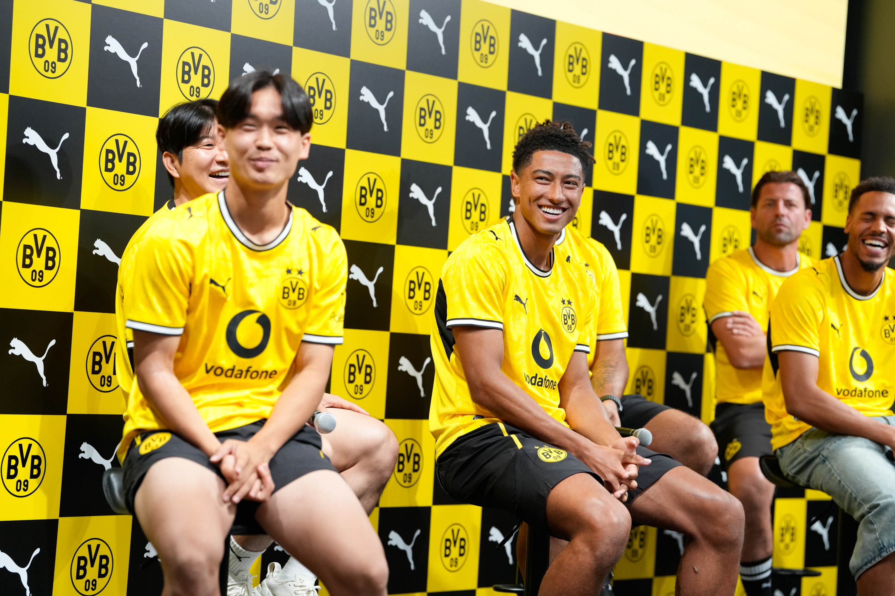 プーマ心斎橋店でドルトムントのイベント開催 山本天翔がエール