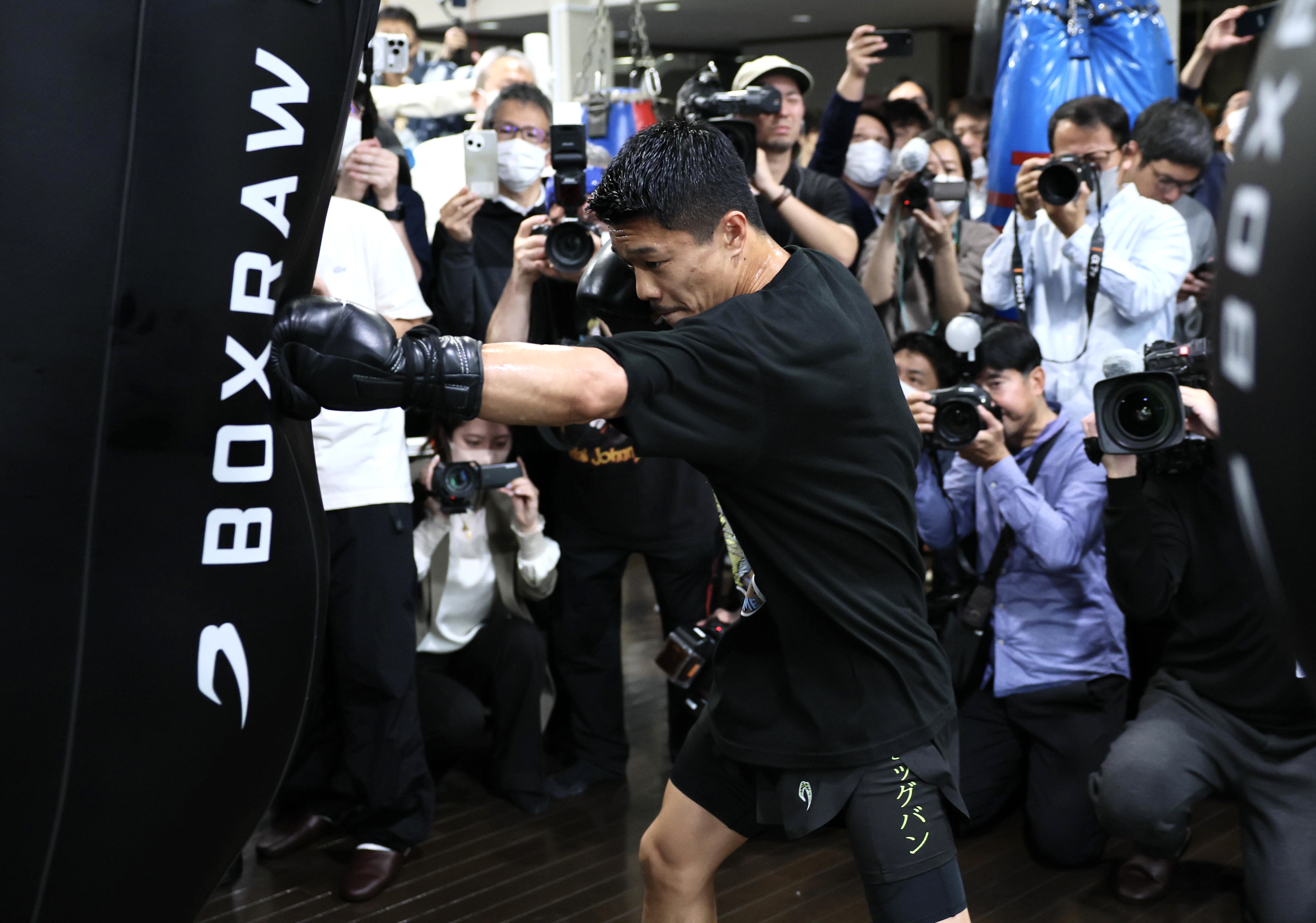 ボクシング】中谷潤人、井上尚弥の公開練習と同じメニューを披露「PFP1