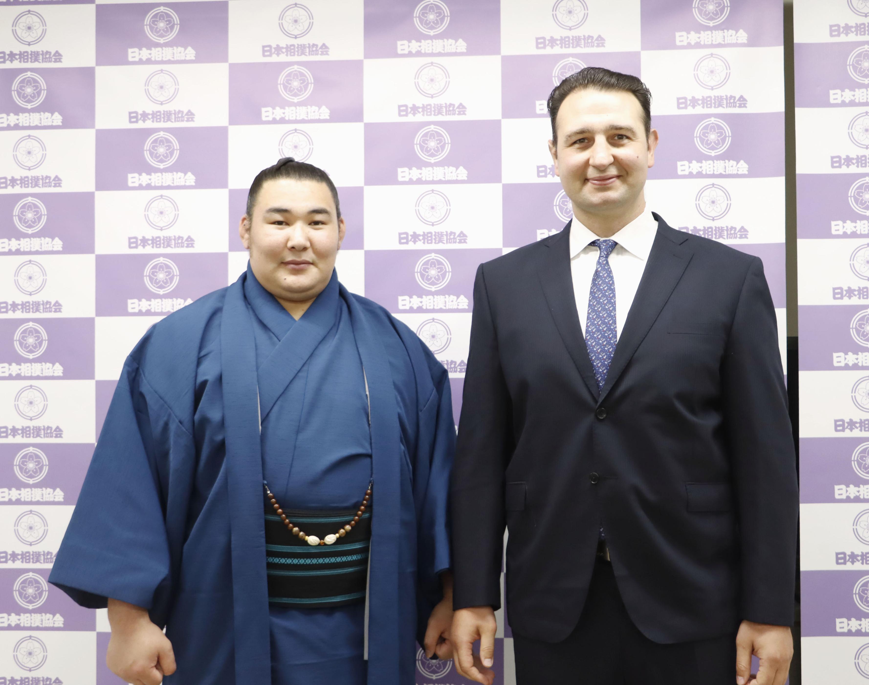 大相撲 反物 浴衣 粗布 境川部屋 元大関豪栄道 大相撲 反物 浴衣 粗布 境川部屋 元大関豪栄道