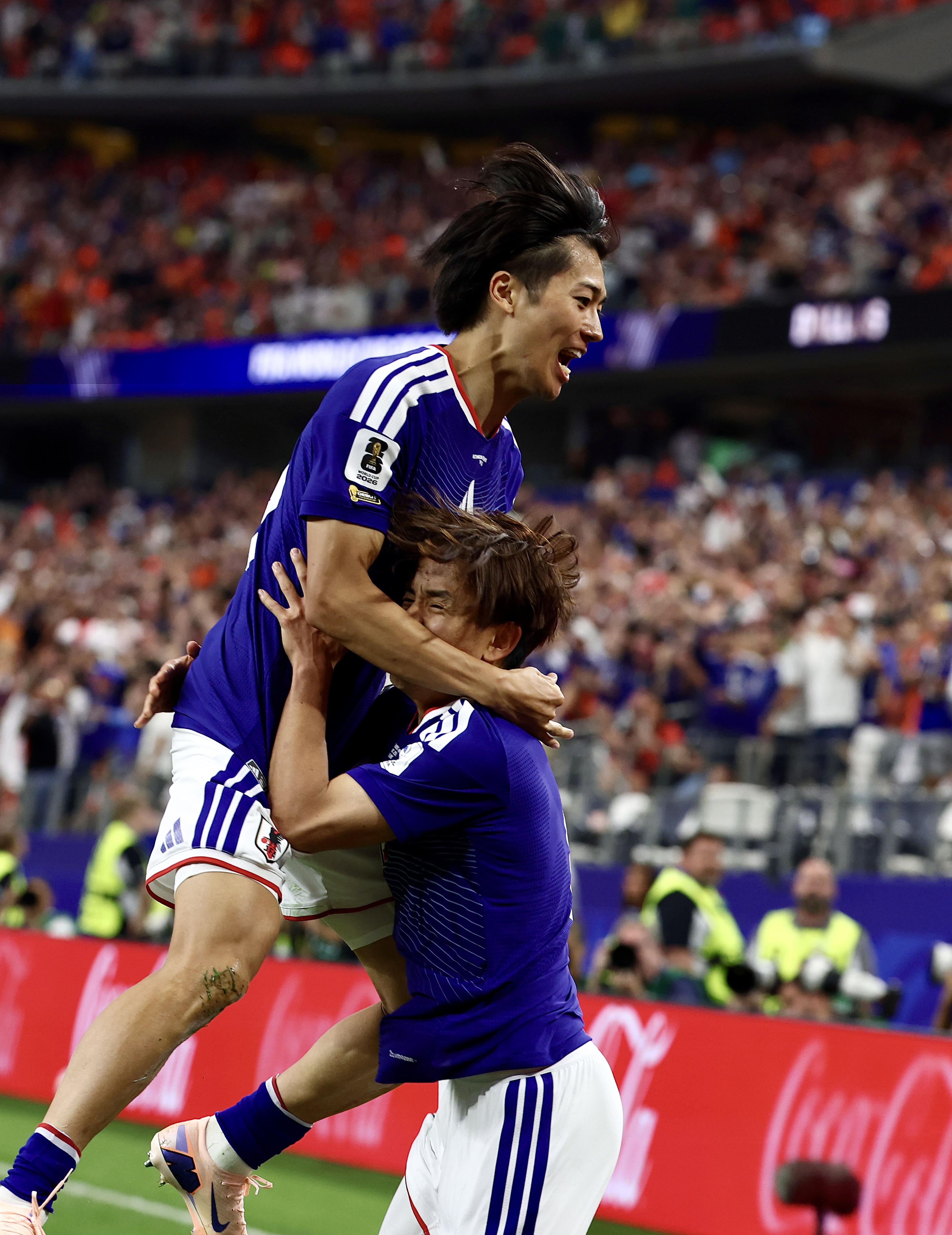 中村敬斗「狙い通り」のW杯デビュー戦初得点 久保建英とコンビで勝ち点