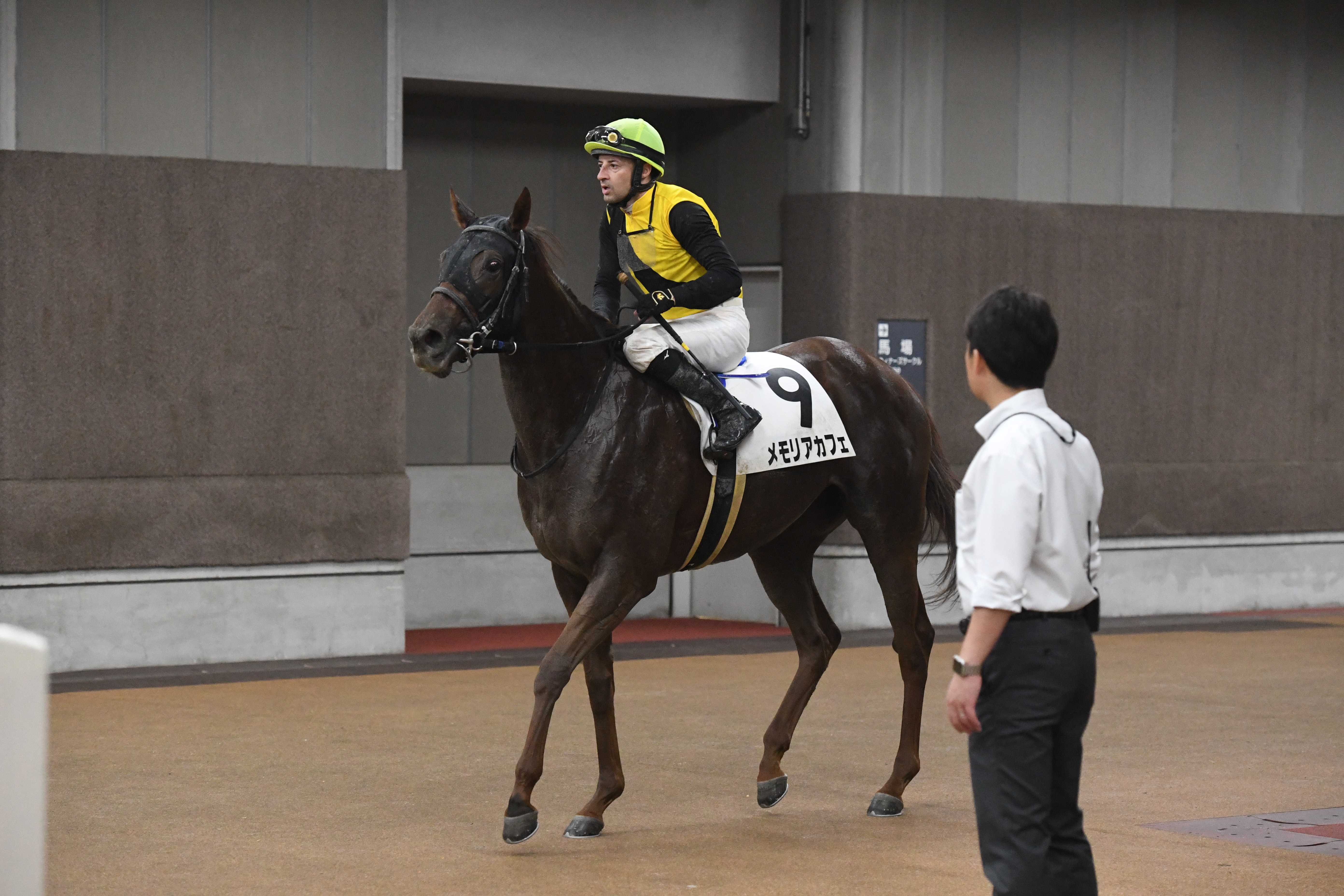 川崎競馬・JpnⅡ関東オークス】メモリアカフェ＆柄崎将寿調教師