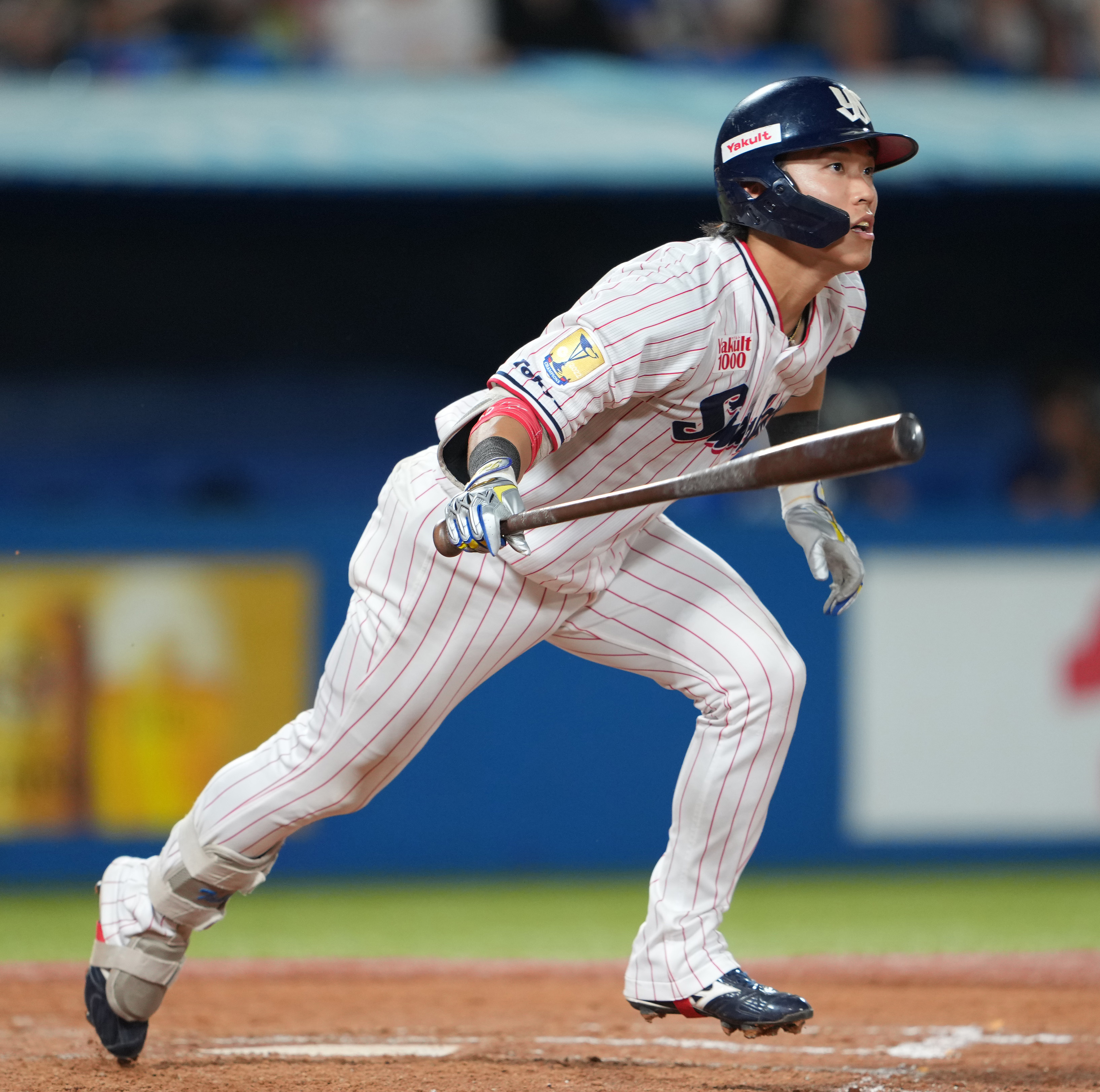 ヤクルト・武岡龍世が四回2死一、二塁で勝ち越し二塁打「なんとして 