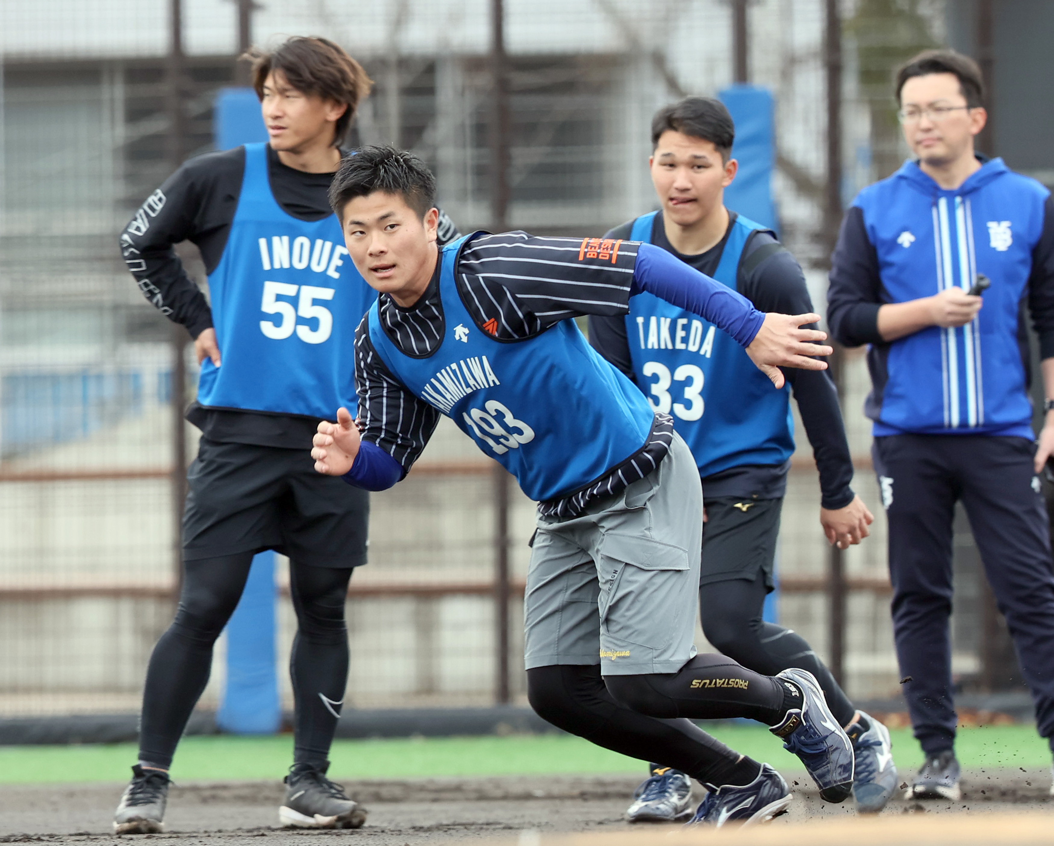 DeNA育成D1位・高見沢郁魅、ジャンプ力など新人トップ計測に「今