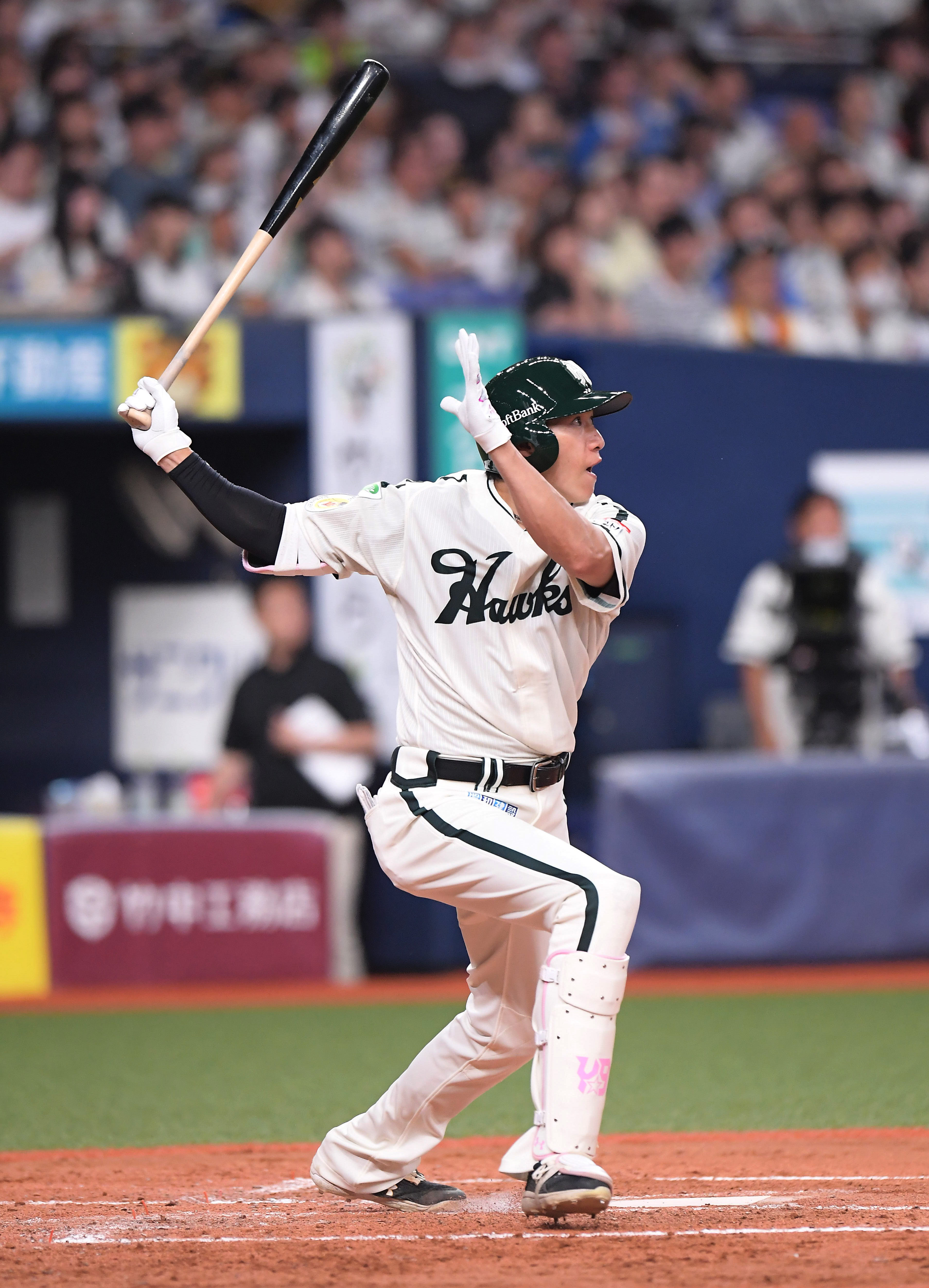 優勝Mが5日にも点灯 ソフトバンク柳田悠岐「新鮮な気持ち」 南海復刻