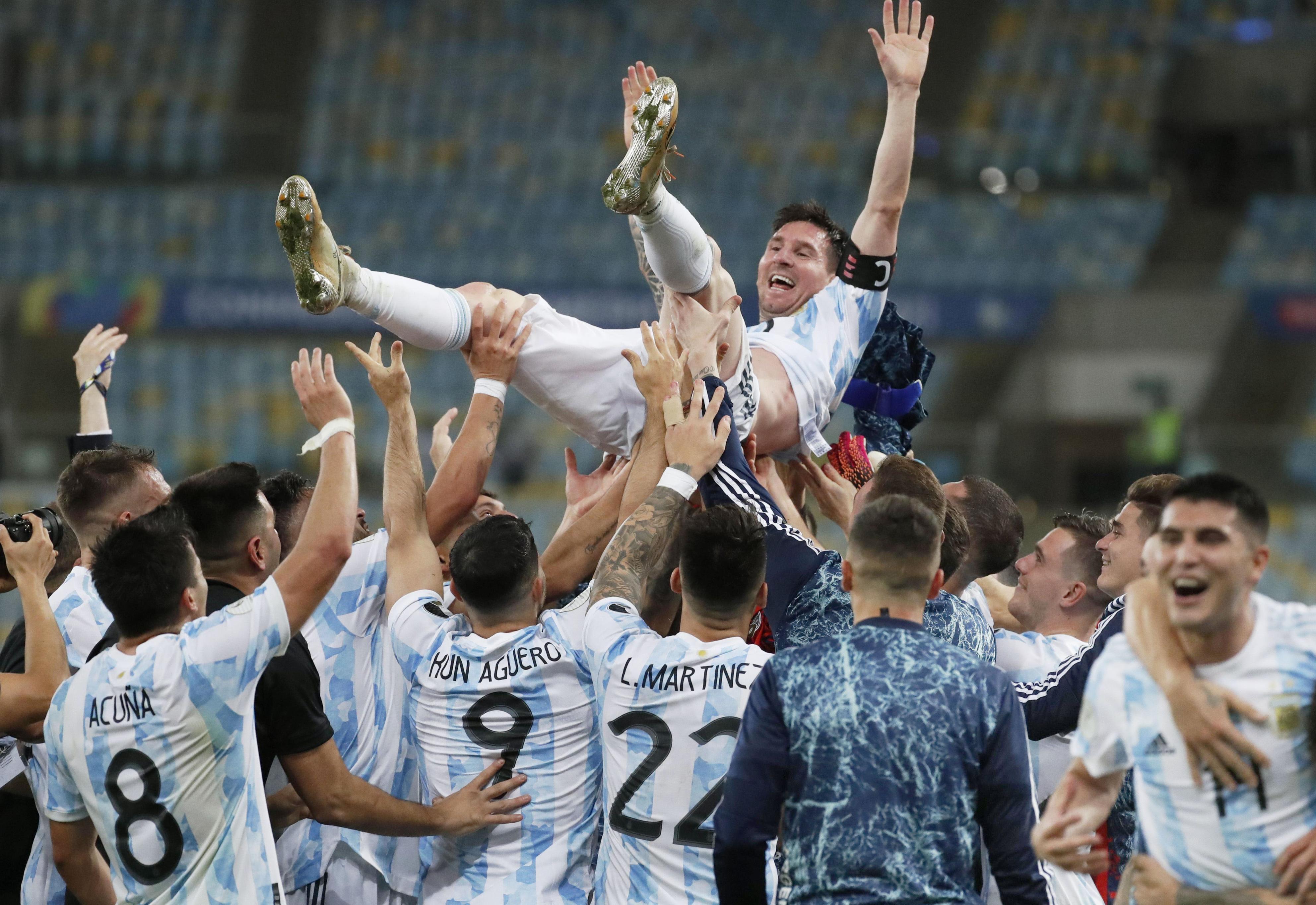 アルゼンチン２８年ぶりｖ メッシに初タイトル 涙の南米制覇 南米選手権 サンスポ