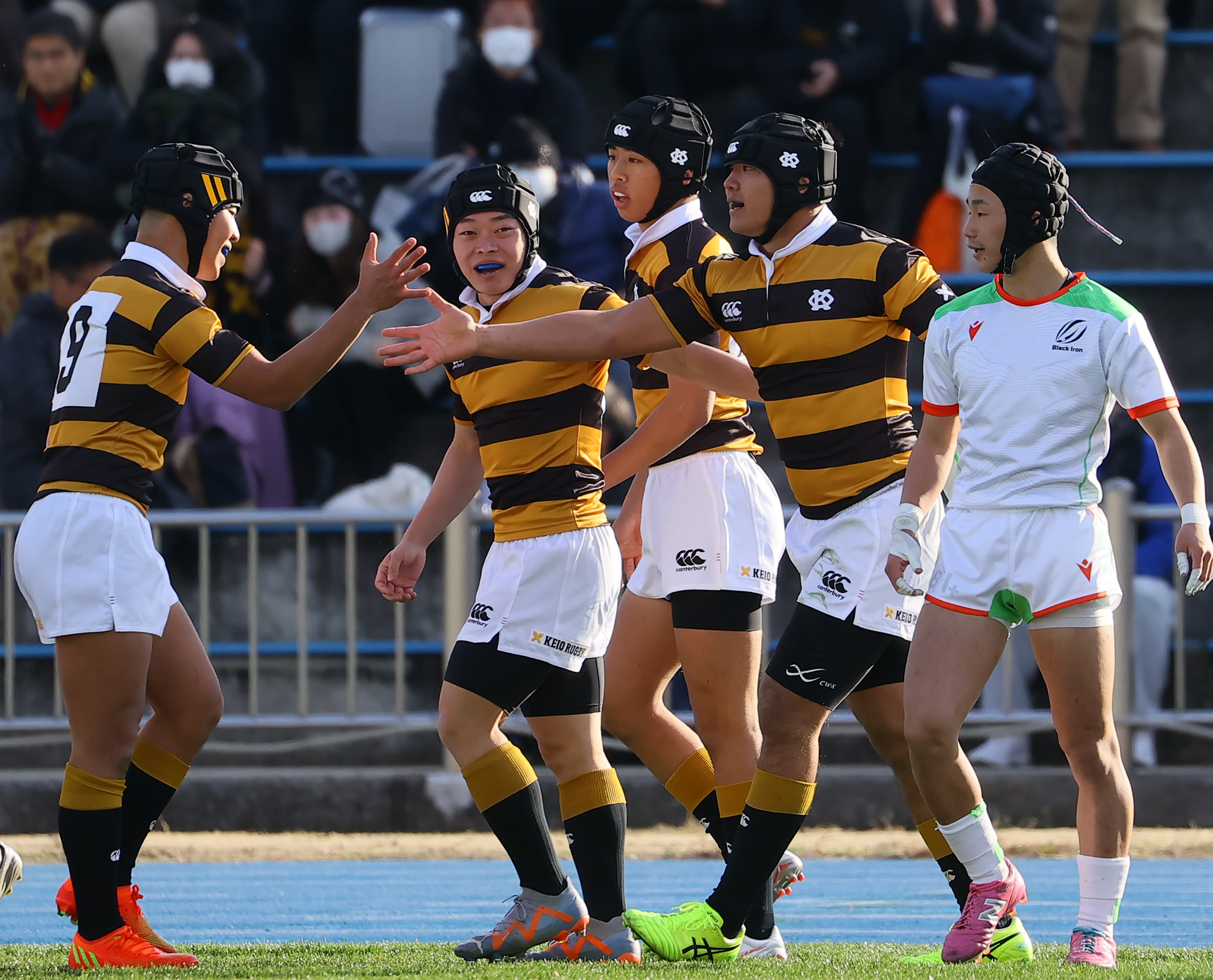 高校ラグビー】初出場の慶応志木が8トライで完勝 タイガージャージーが